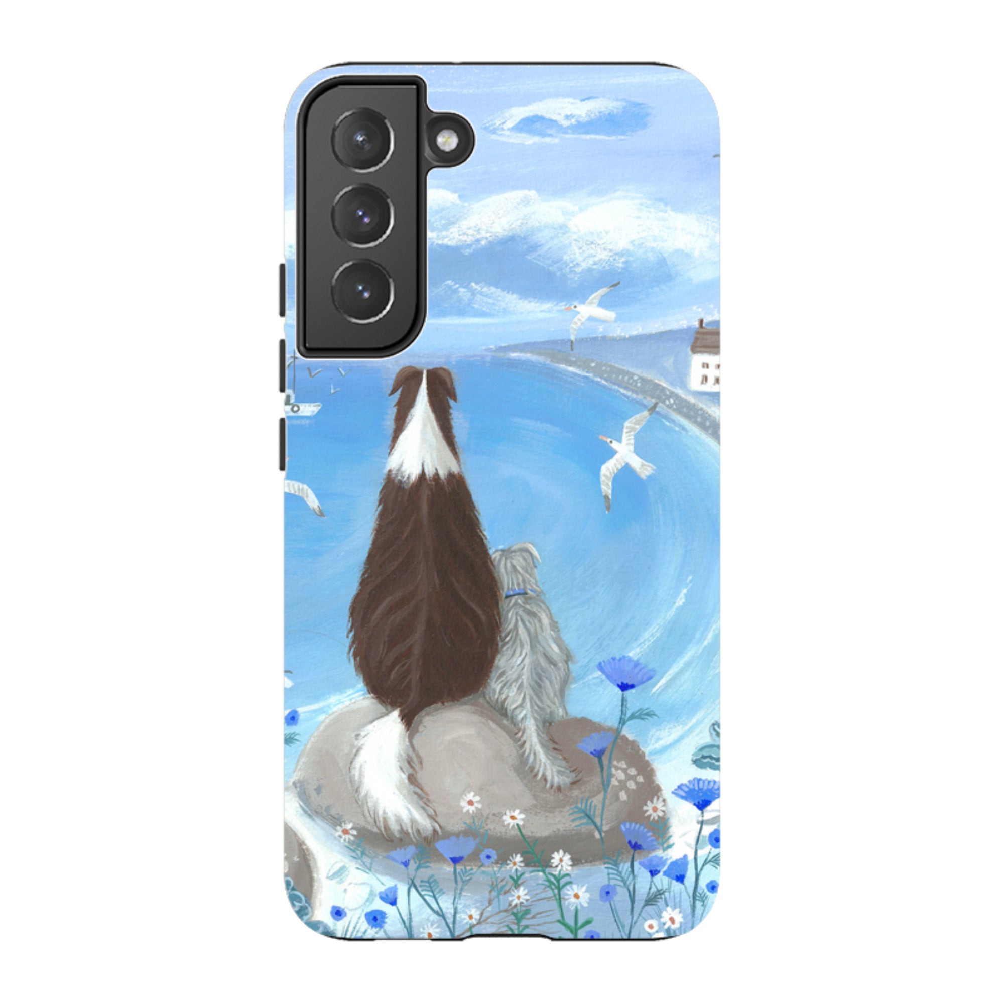 Samsung Tough Case - Beach Dog By Mary Stubberfield