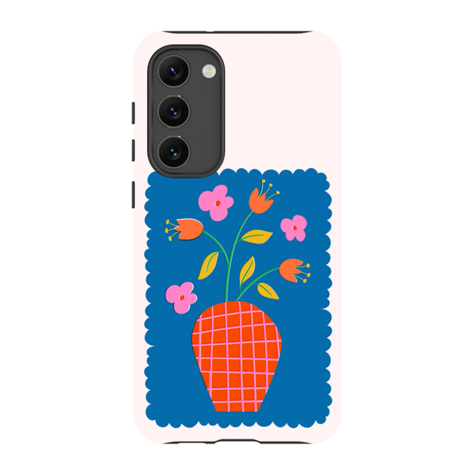Samsung Tough Case - Floral Stamp