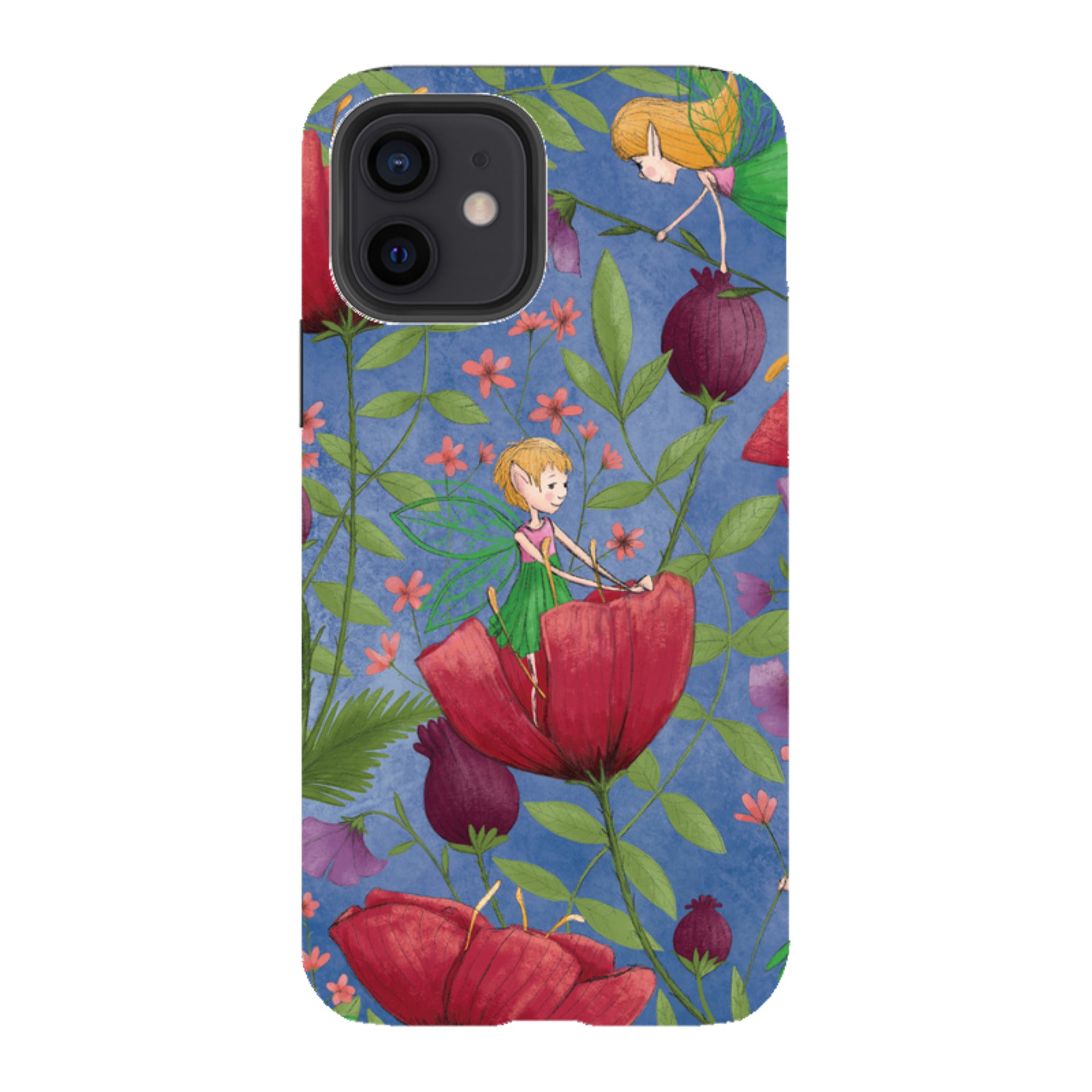 iPhone Tough Case - Fairies And Flowers By Maja Lindberg