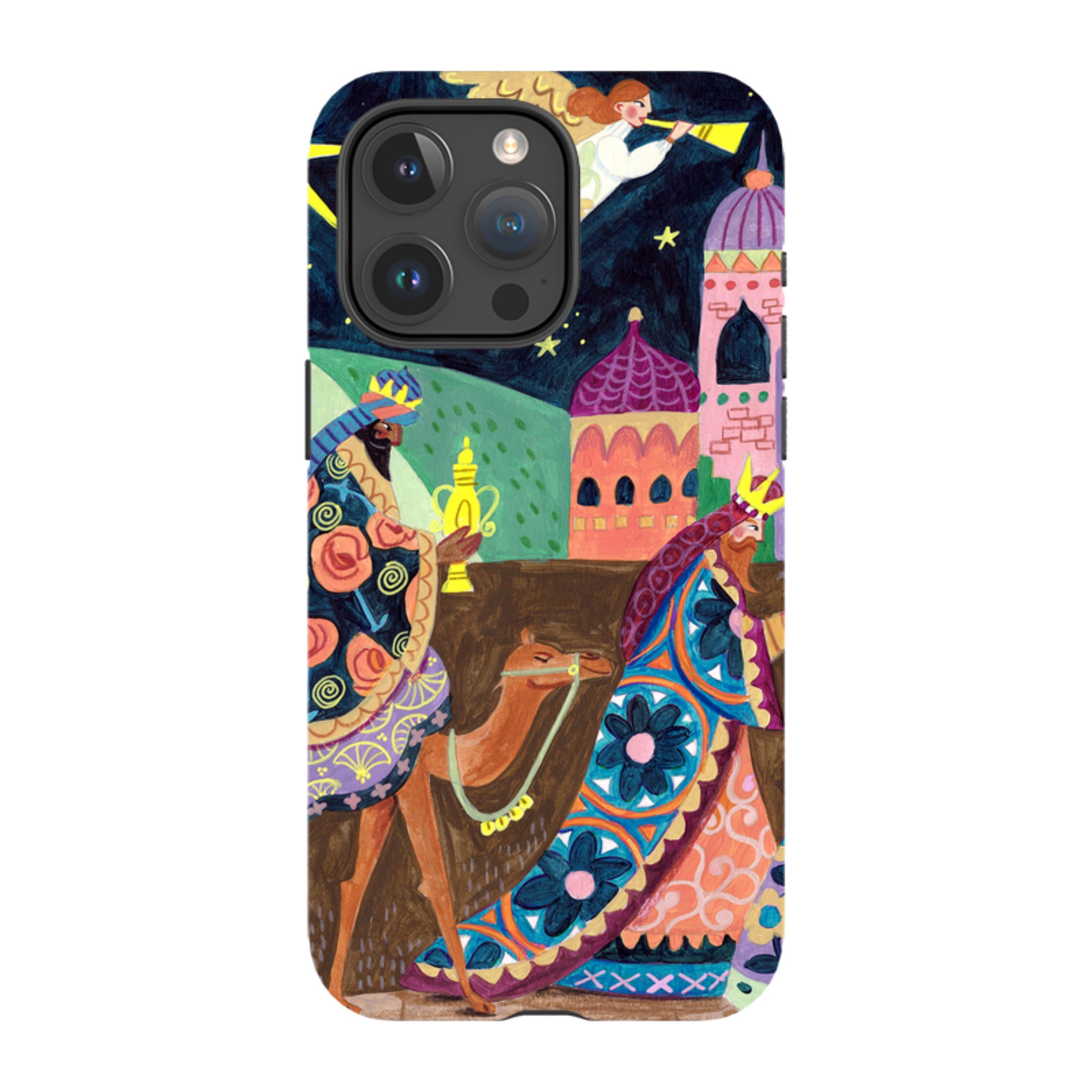 iPhone Tough Case - Wisemen By Caroline Bonne Muller