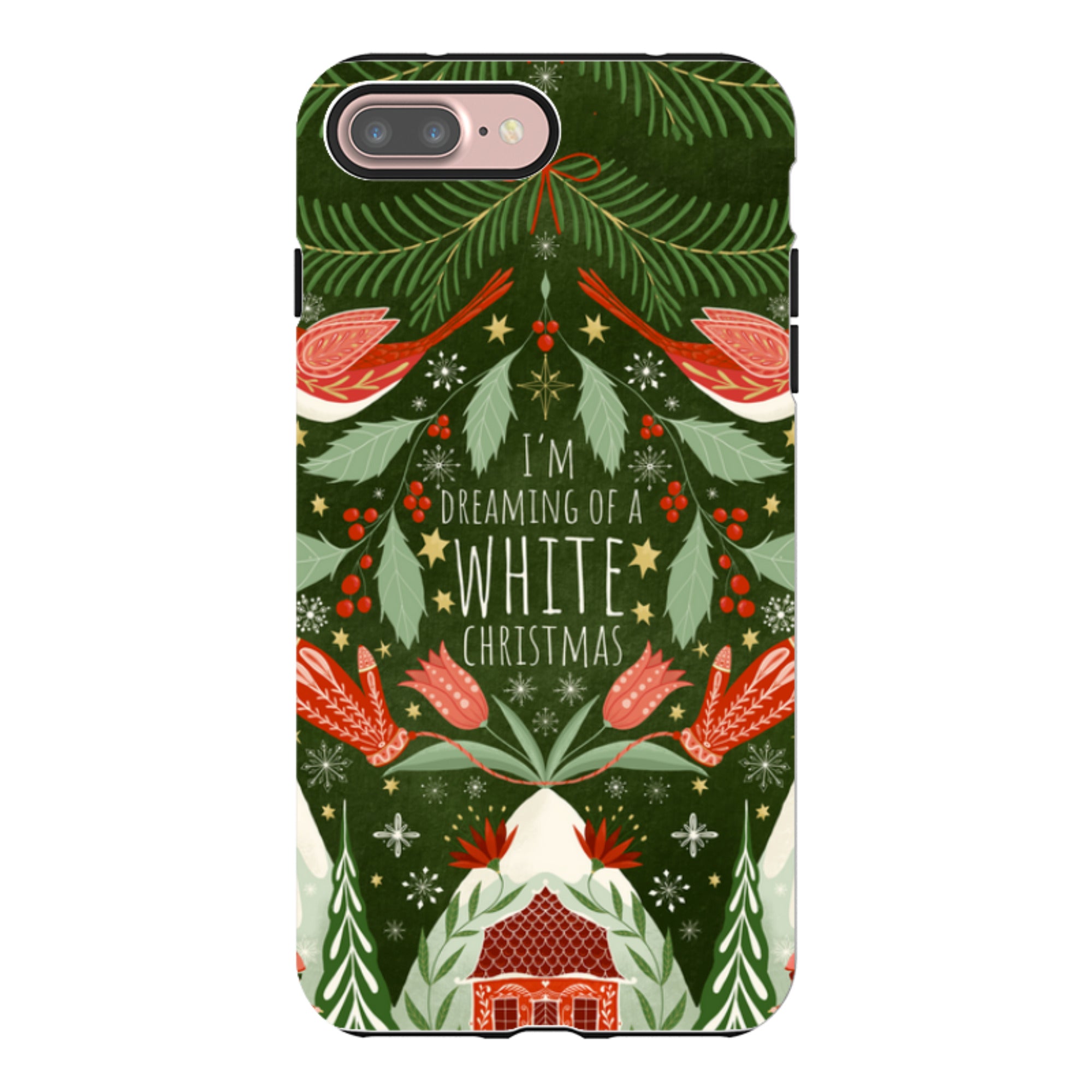 iPhone Tough Case - I'm Dreaming Of a White Christmas By Maja Lindberg