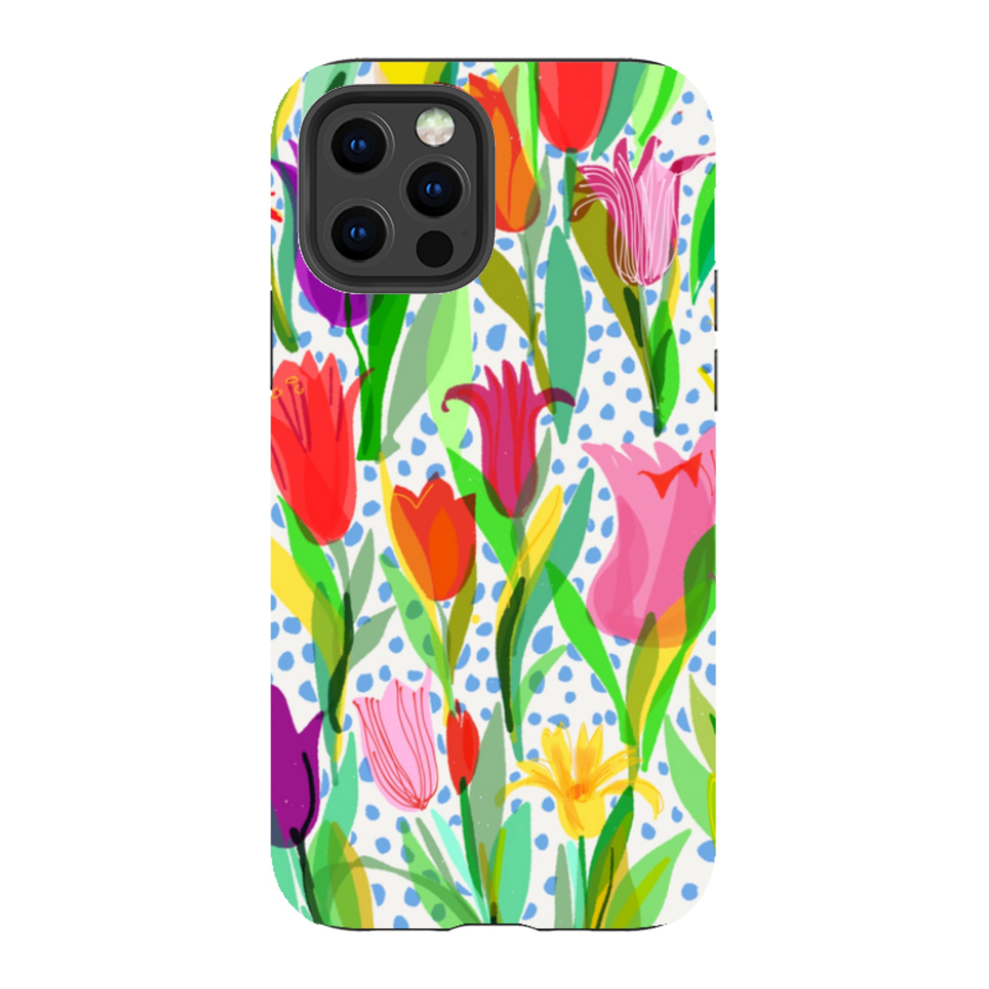 iPhone Tough Case - Tulips By Sarah Campbell