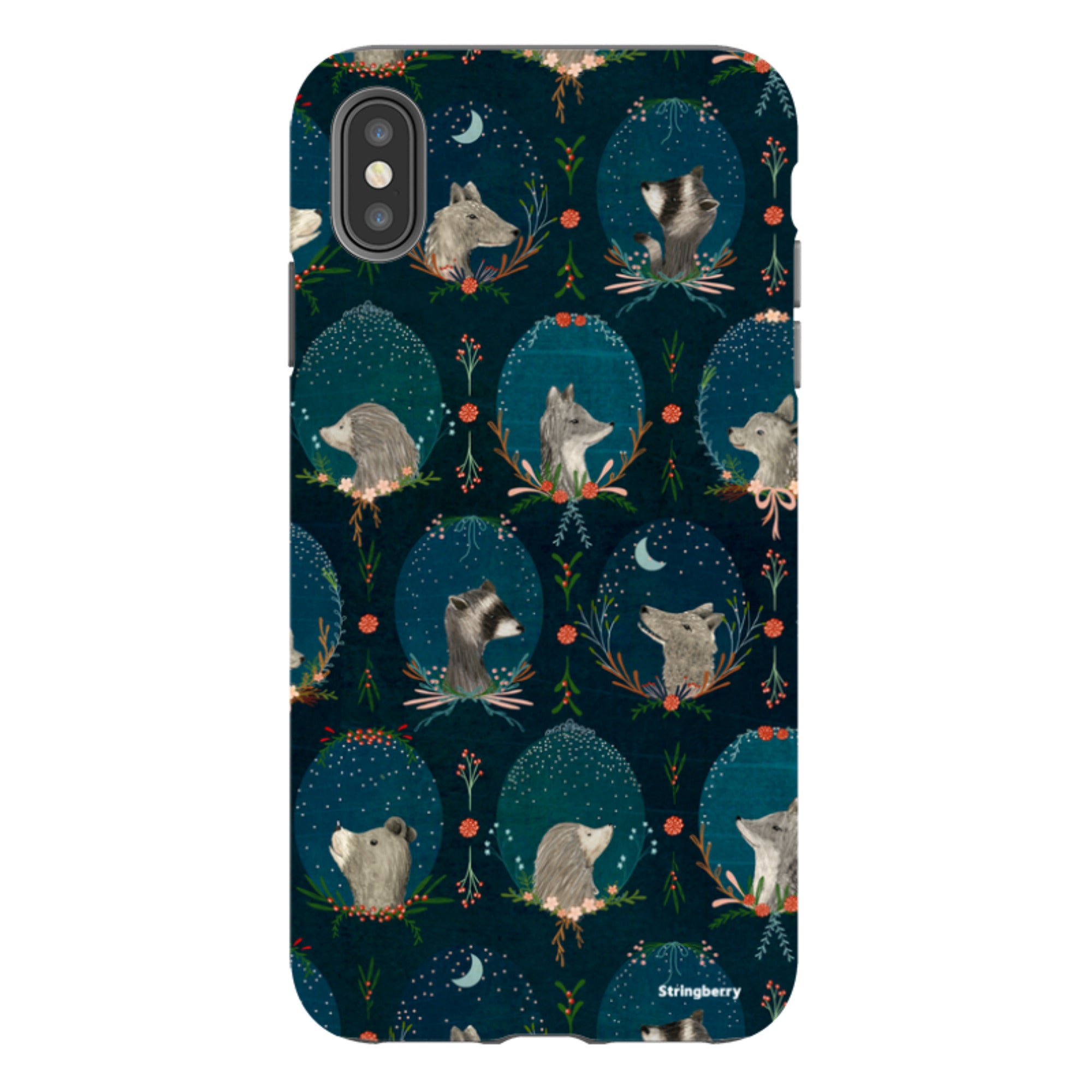 iPhone Tough Case - Winter Collage By Katherine Quinn