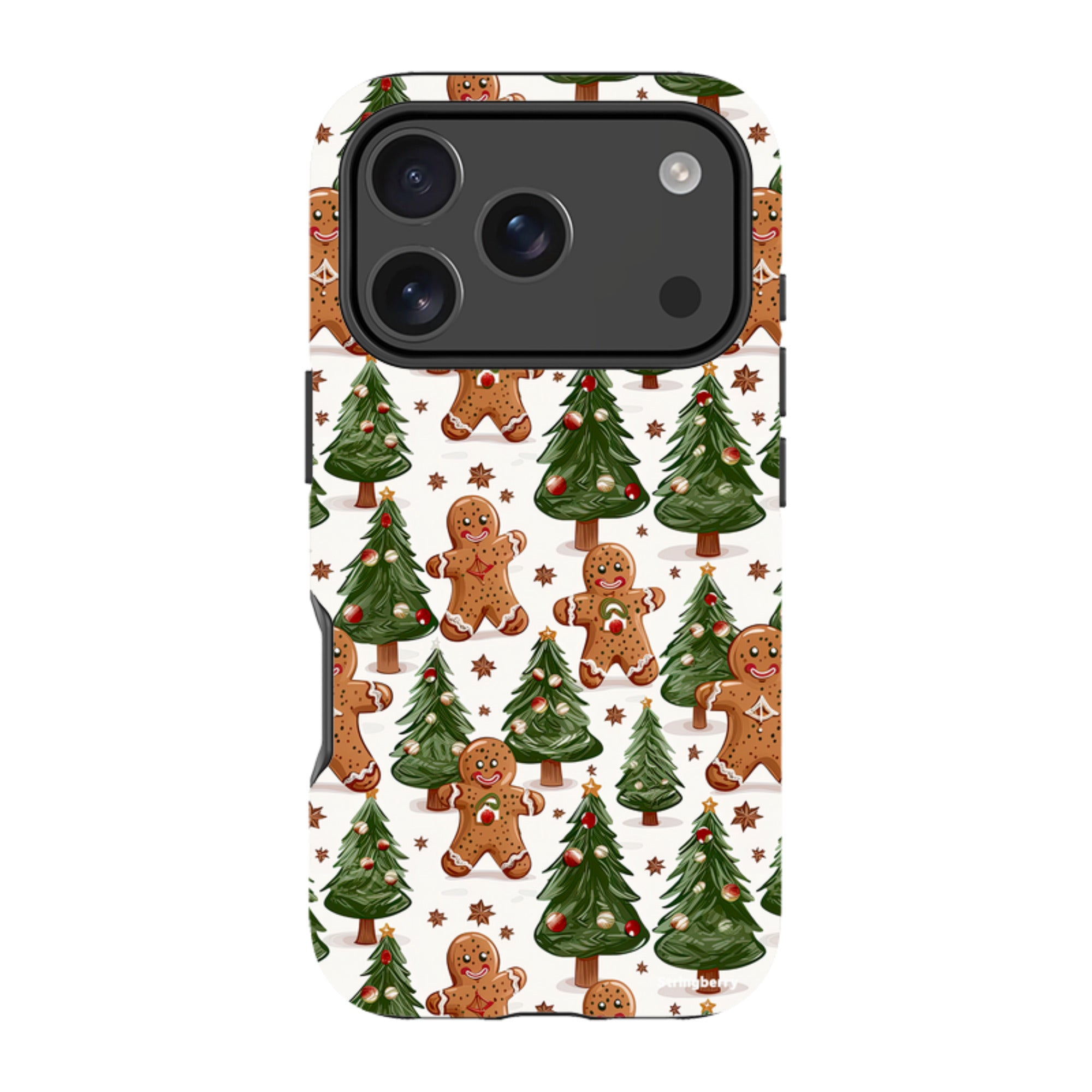 iPhone Tough Case - Ginger Bread Xmas III