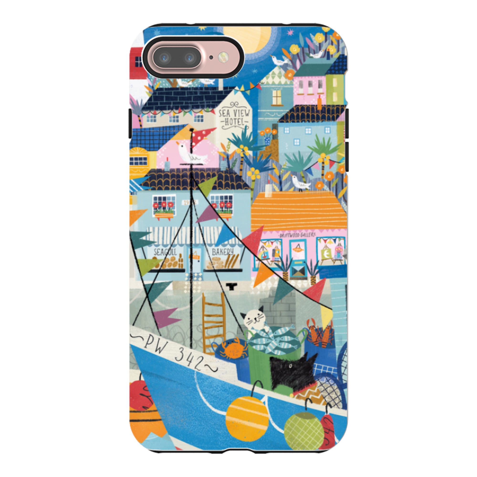 iPhone Case - Night Harbour 2 By Ali Brookes