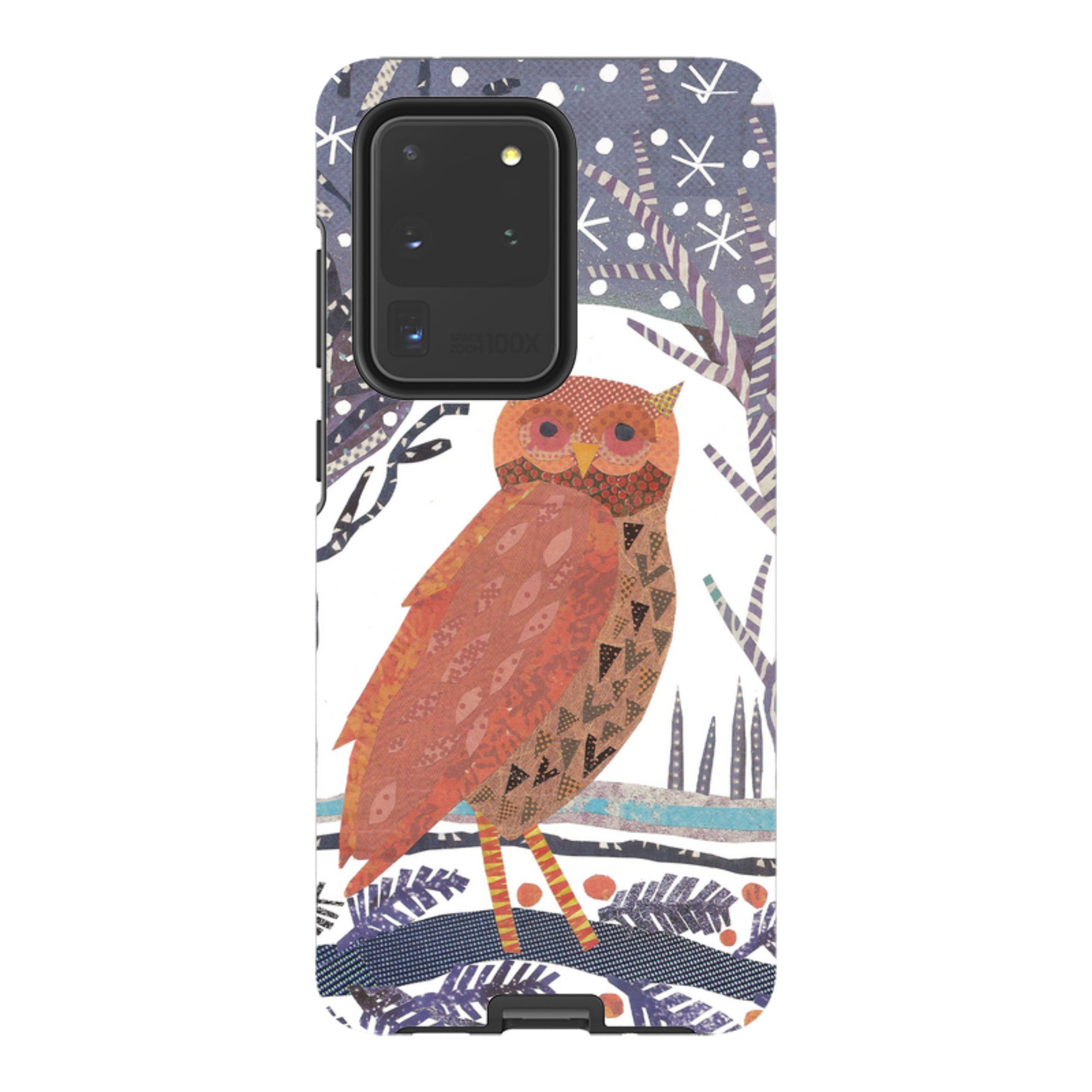 Samsung Tough Case - Winter Owl By Jane Robbins