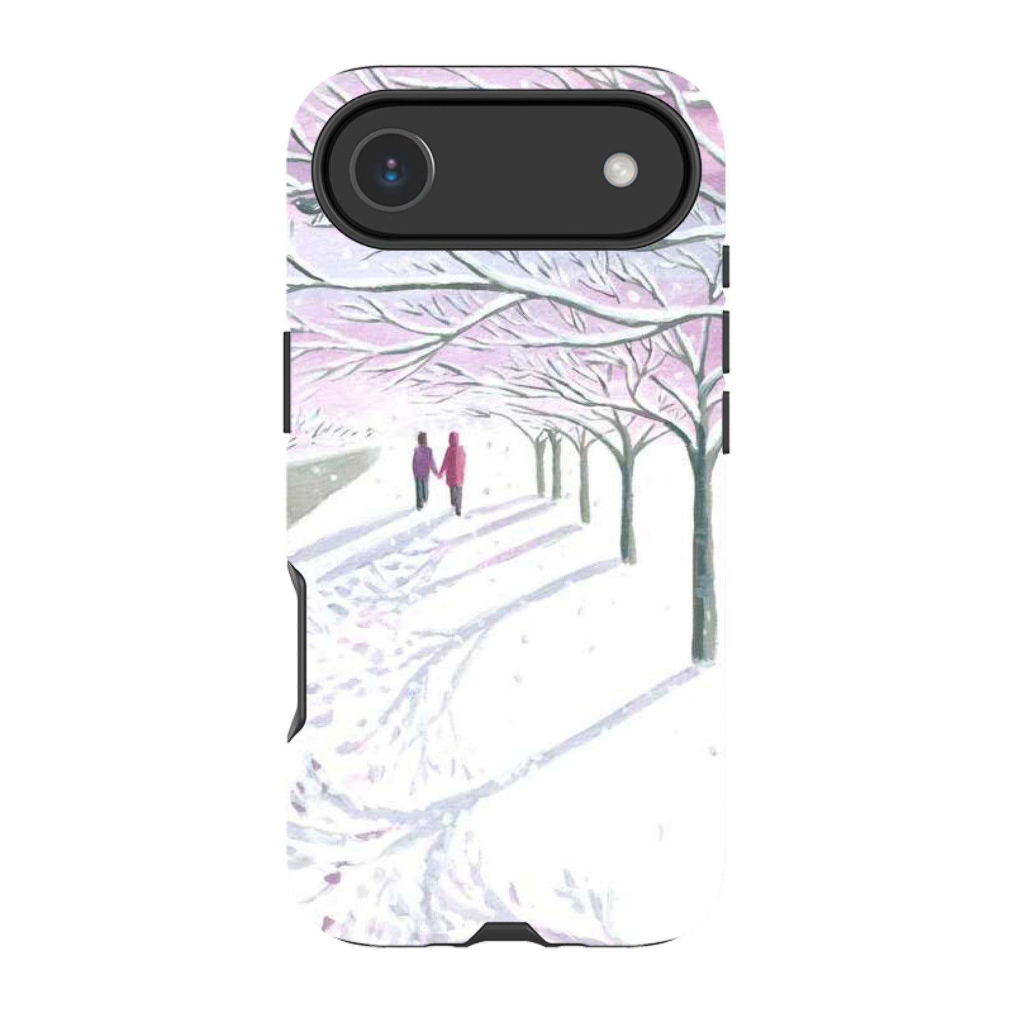 iPhone MagSafe Tough Case - Snowy Park By Mary Stubberfield