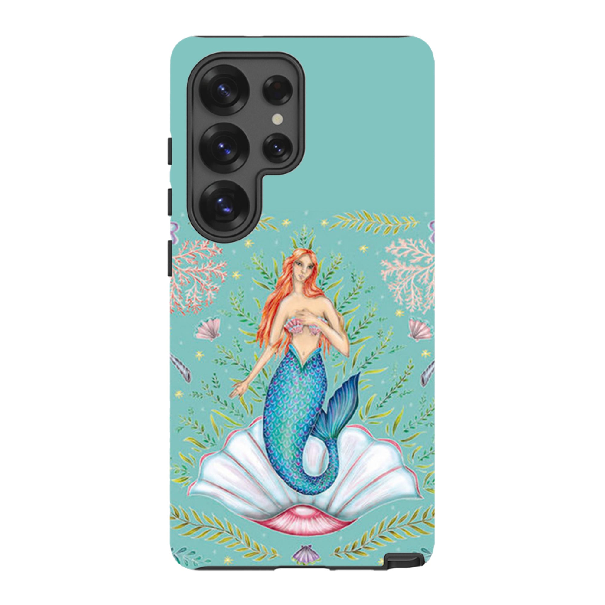 Samsung Tough Case - Mermaid By Catherine Rowe