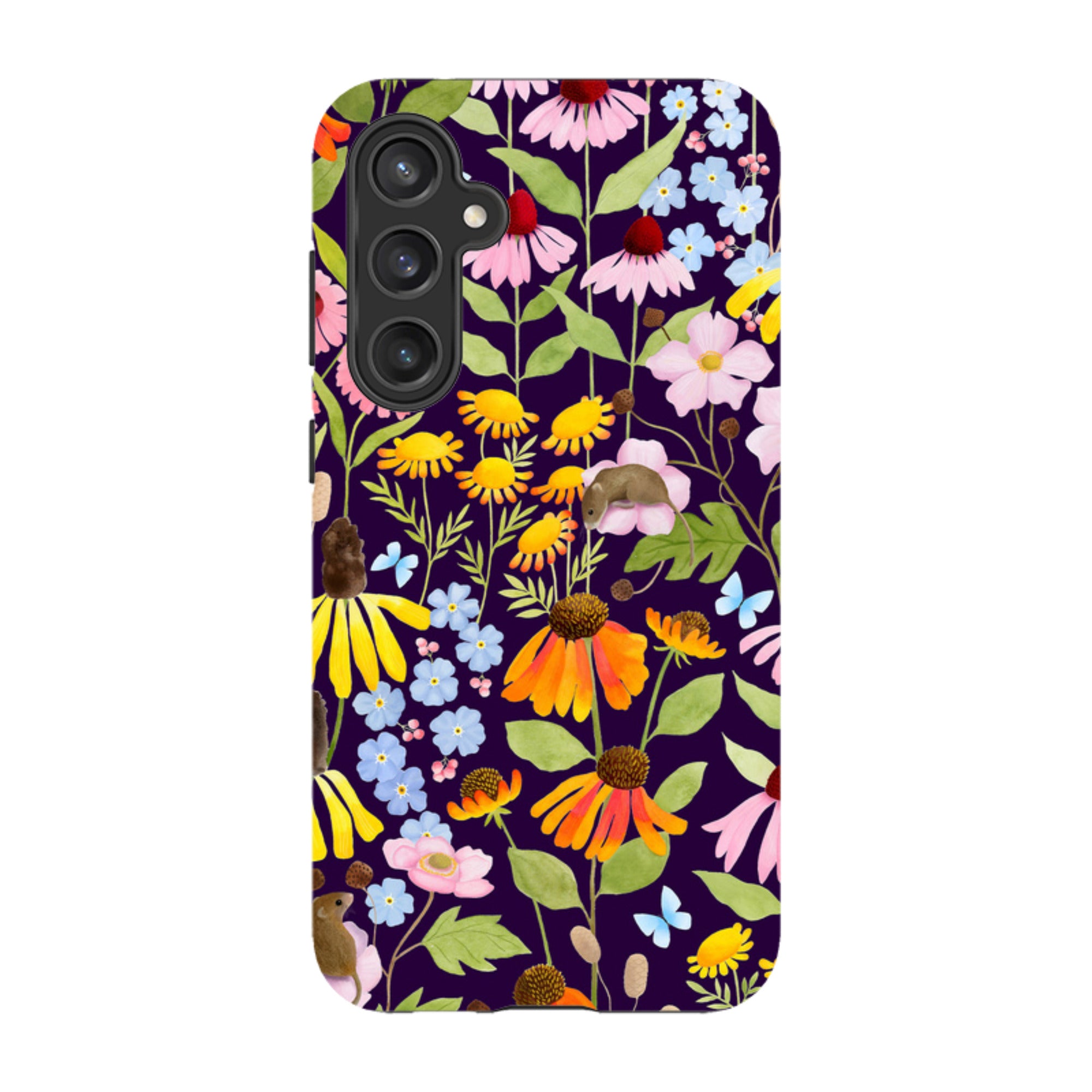 Samsung Tough Case - Mice And Wildflowers By Bex Parkin