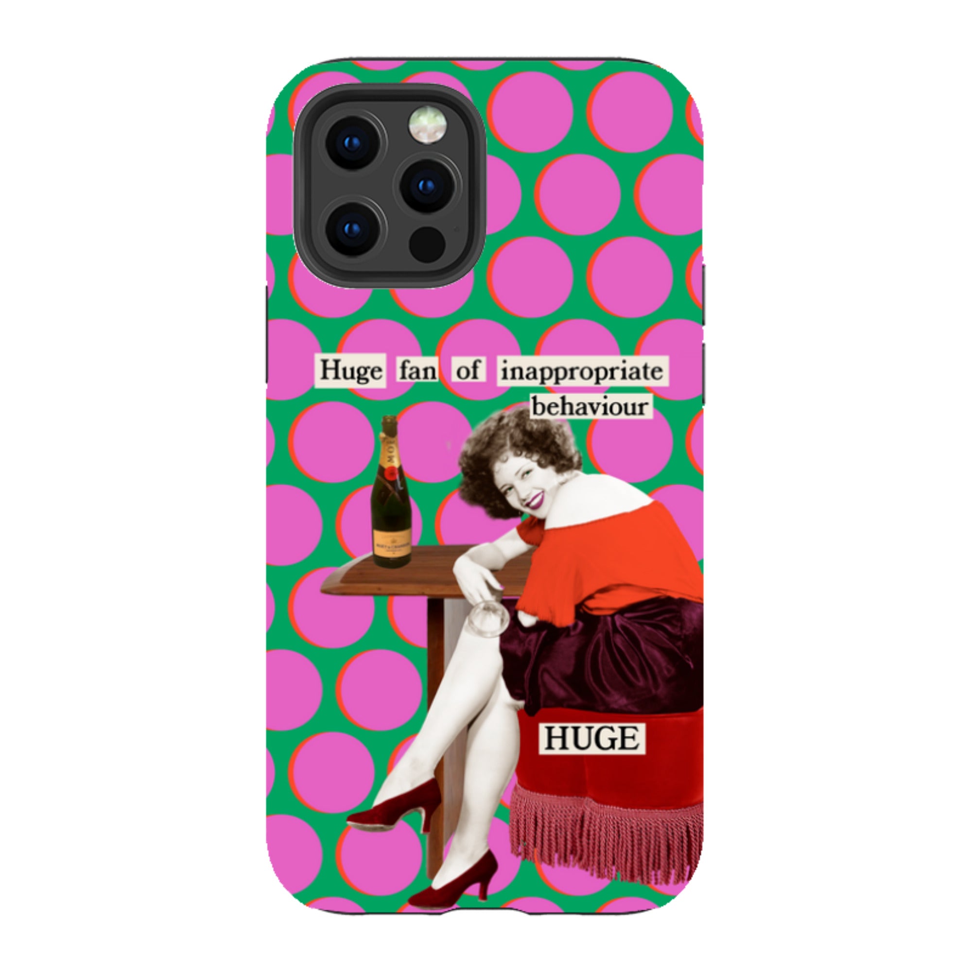 iPhone Tough Case - Inappropriate By Clare Jordan