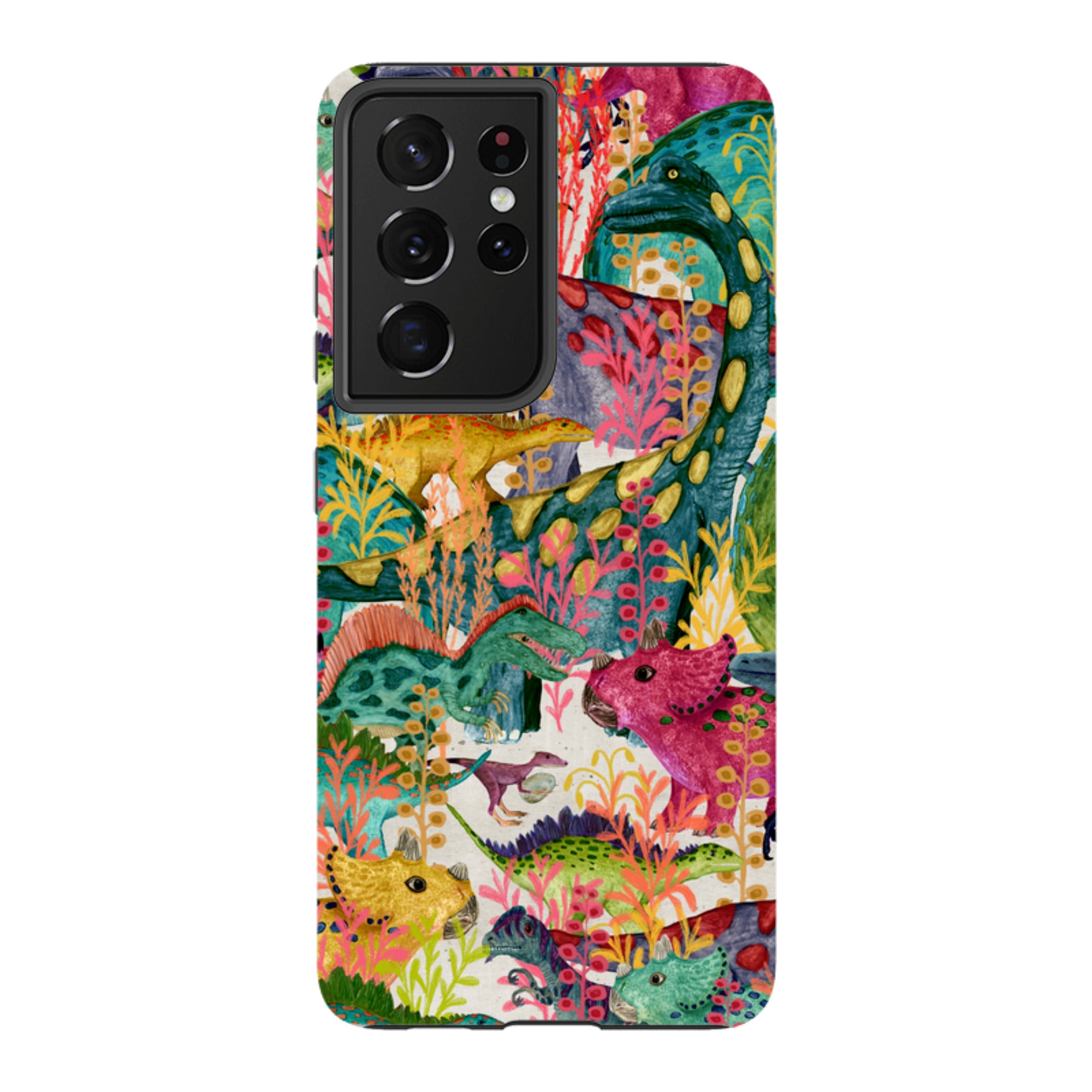 Samsung Tough Case - Dinosaur Jamboree By Katherine Quinn