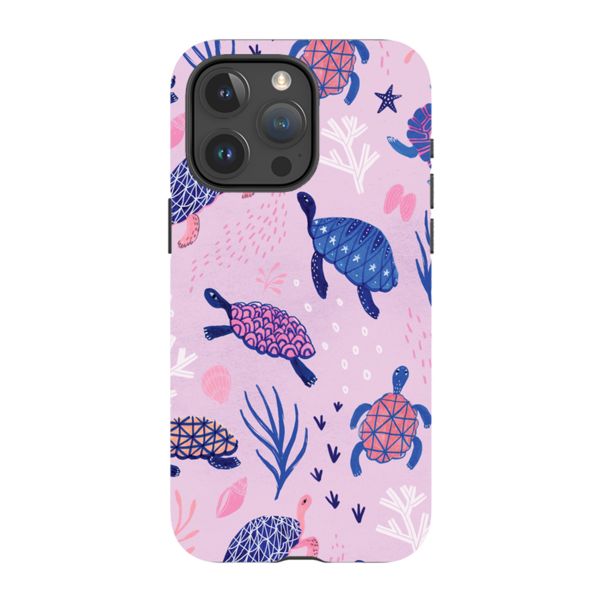 iPhone Tough Case - Turtles By Lee Foster Wilson