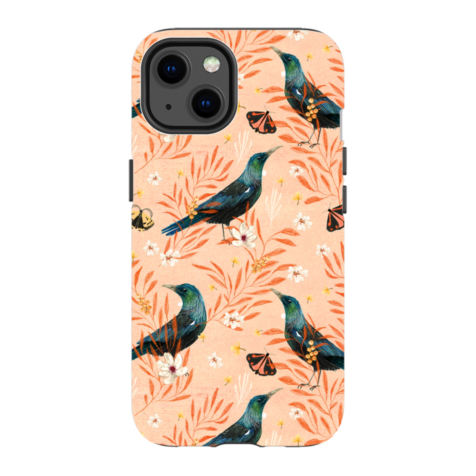 iPhone MagSafe Tough Case - Tui Pink By Katherine Quinn