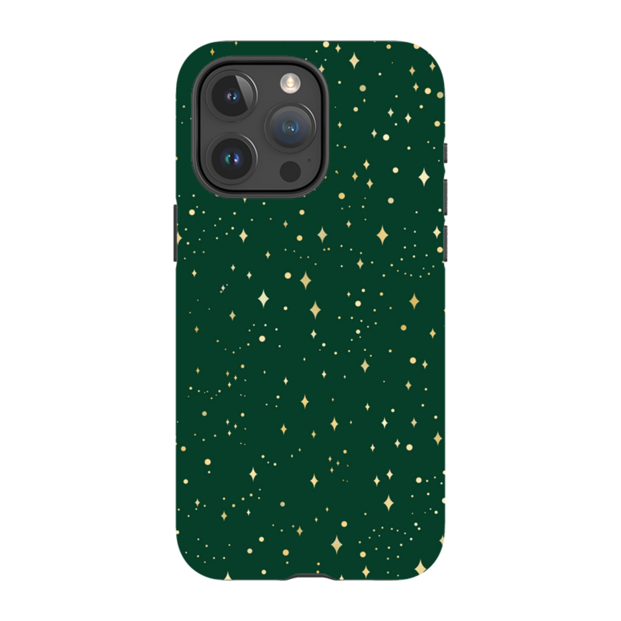 iPhone Tough Case - Forest Green Cosmos