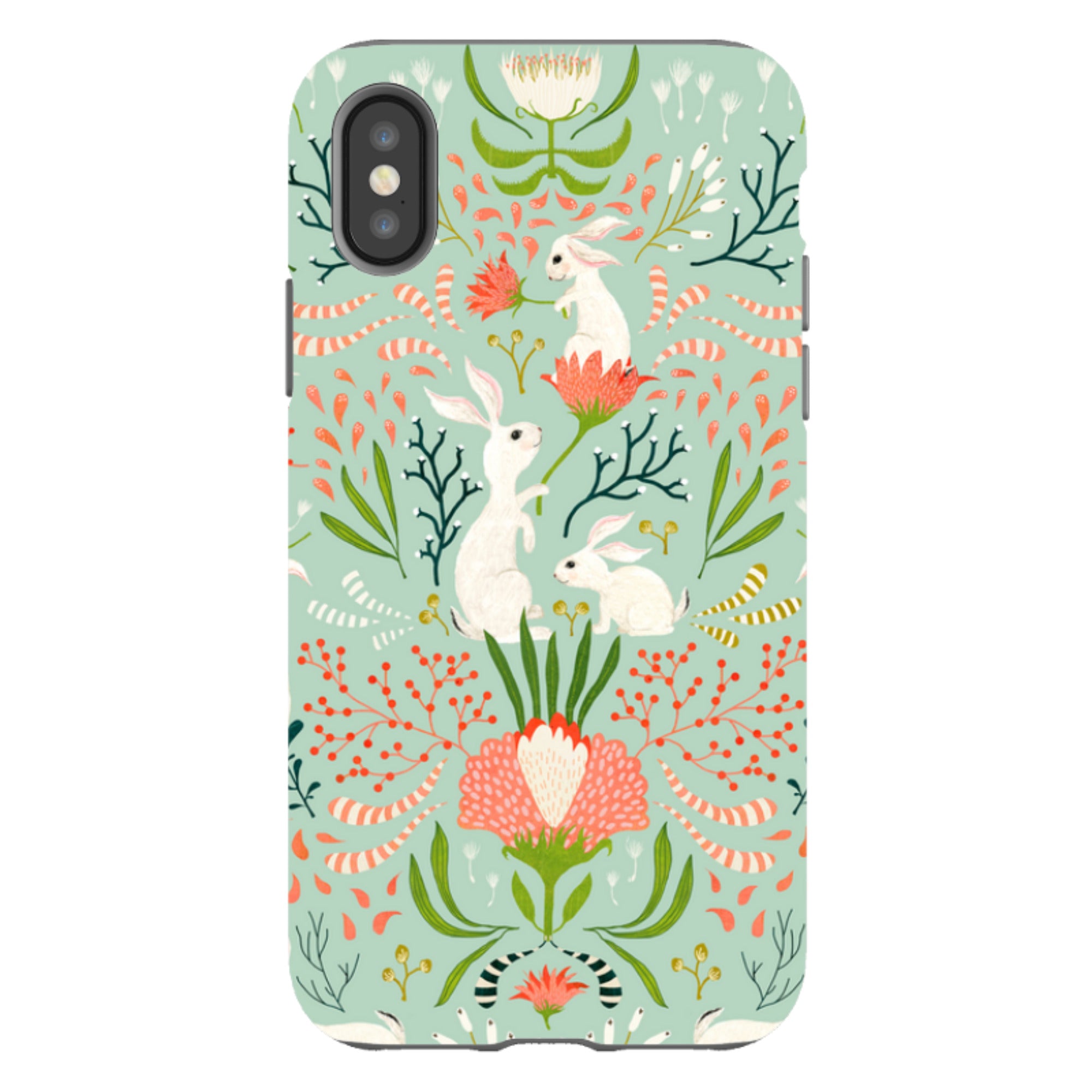 iPhone Tough Case - Bunny By Katherine Quinn