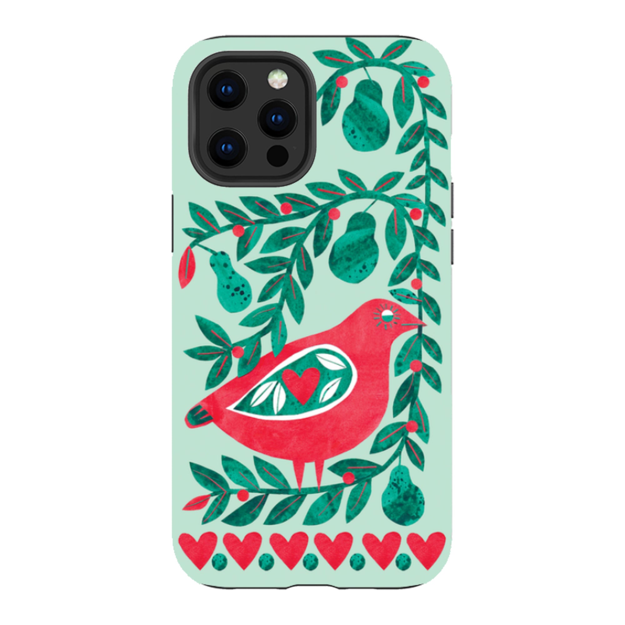 iPhone Tough Case - Partridge With Pears By Tracey English