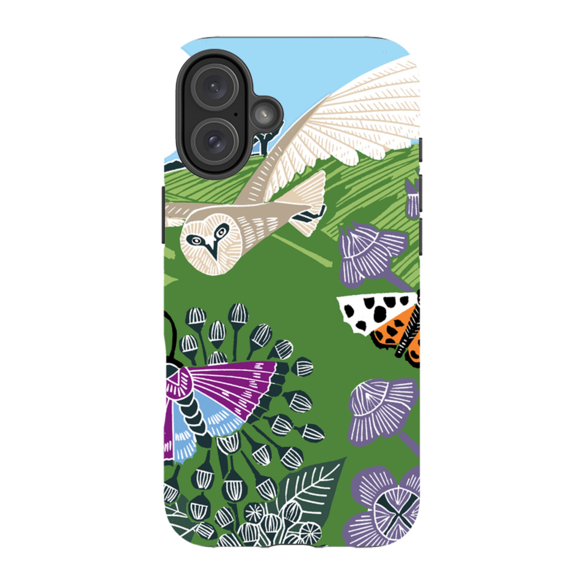 iPhone Tough Case - Morning Barn Owl By Kate Heiss