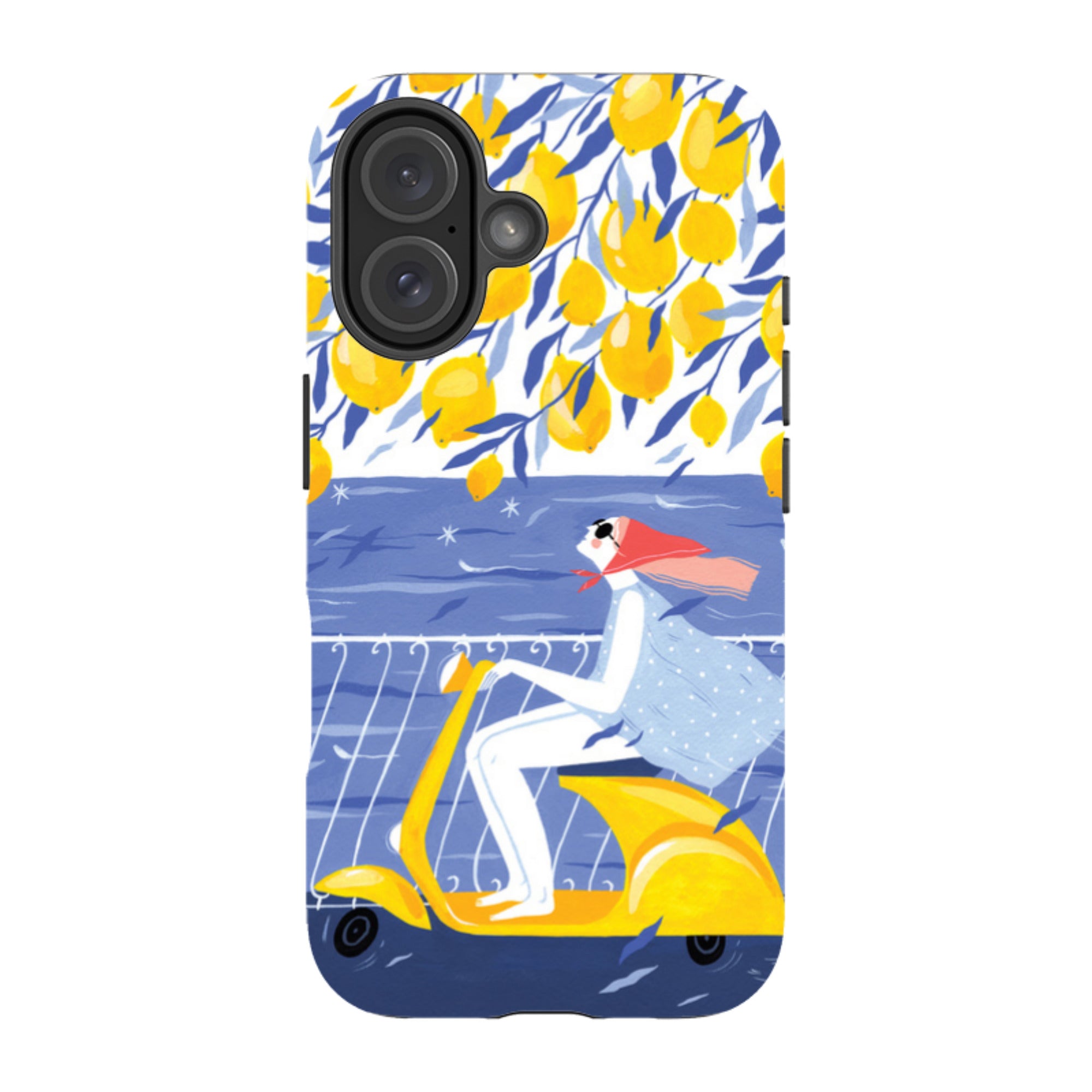iPhone Tough Case - Amalfi Ride By Madalina Andronic