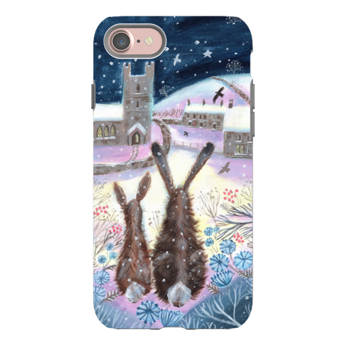 iPhone Tough Case - Rabbit & Hare By Mary Stubberfield