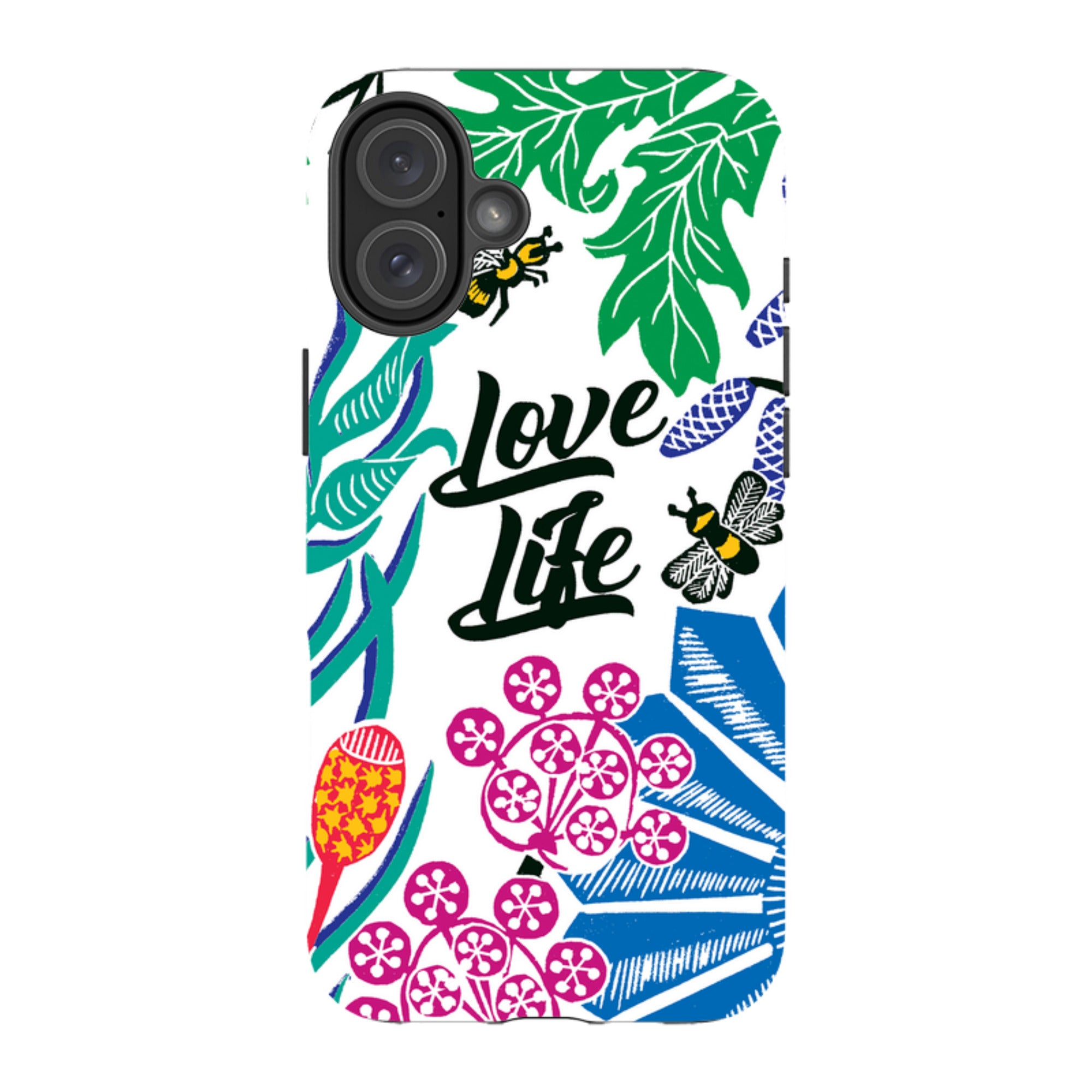iPhone Tough Case - Love Life By Kate Heiss