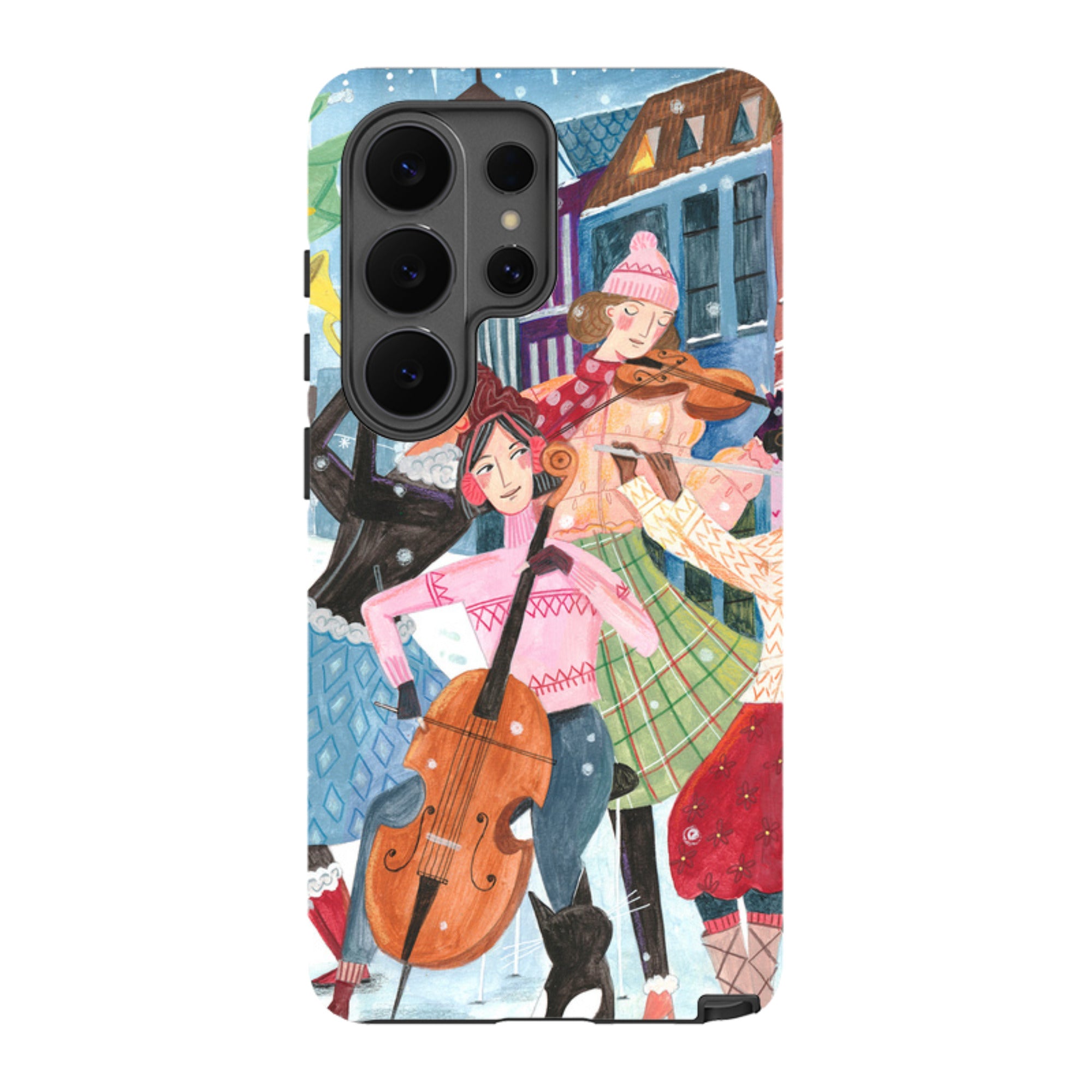 Samsung Tough Case - Musical Winter By Caroline Bonne Muller