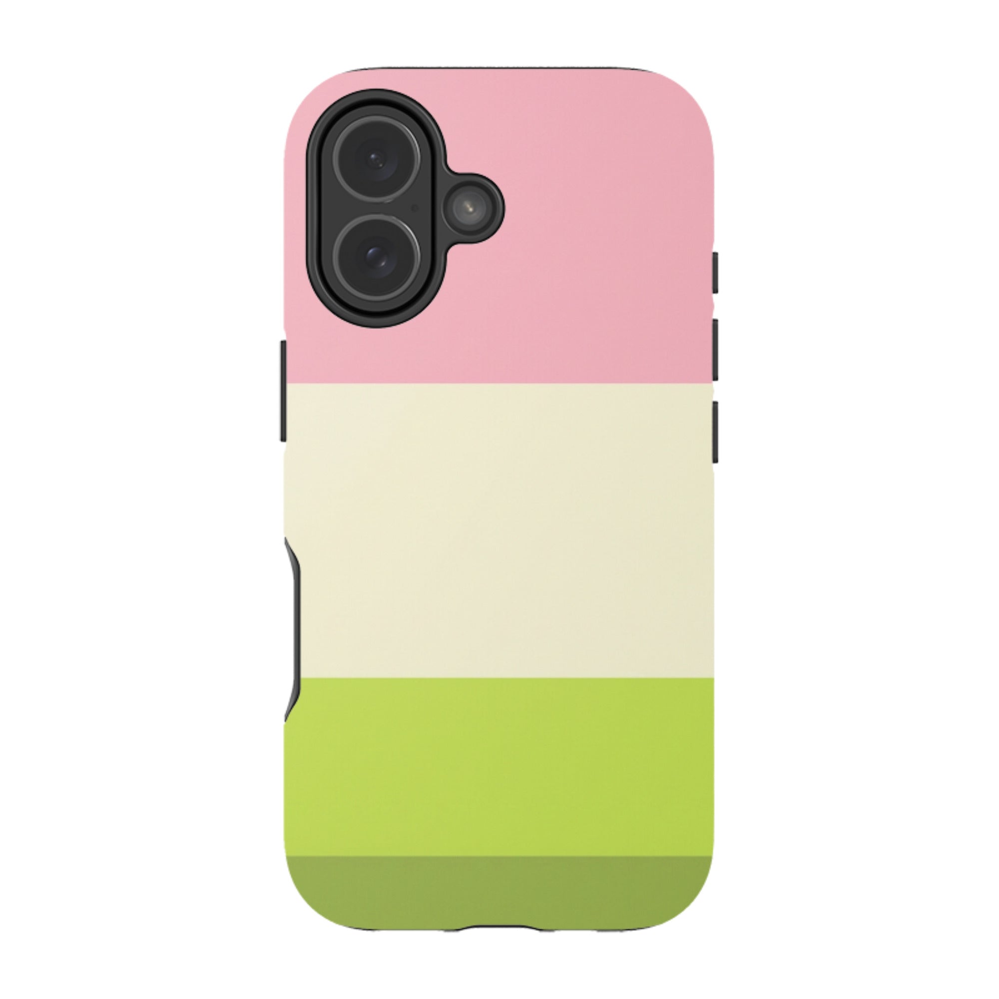 iPhone MagSafe Tough Case - Pink & Sage Green