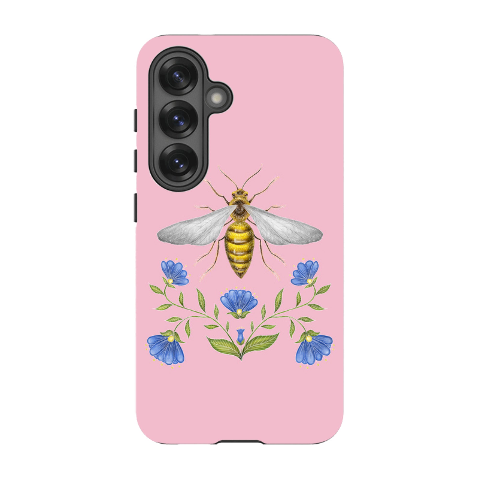 Samsung Tough Case - Wings Of Freedom Pink By Catherine Rowe