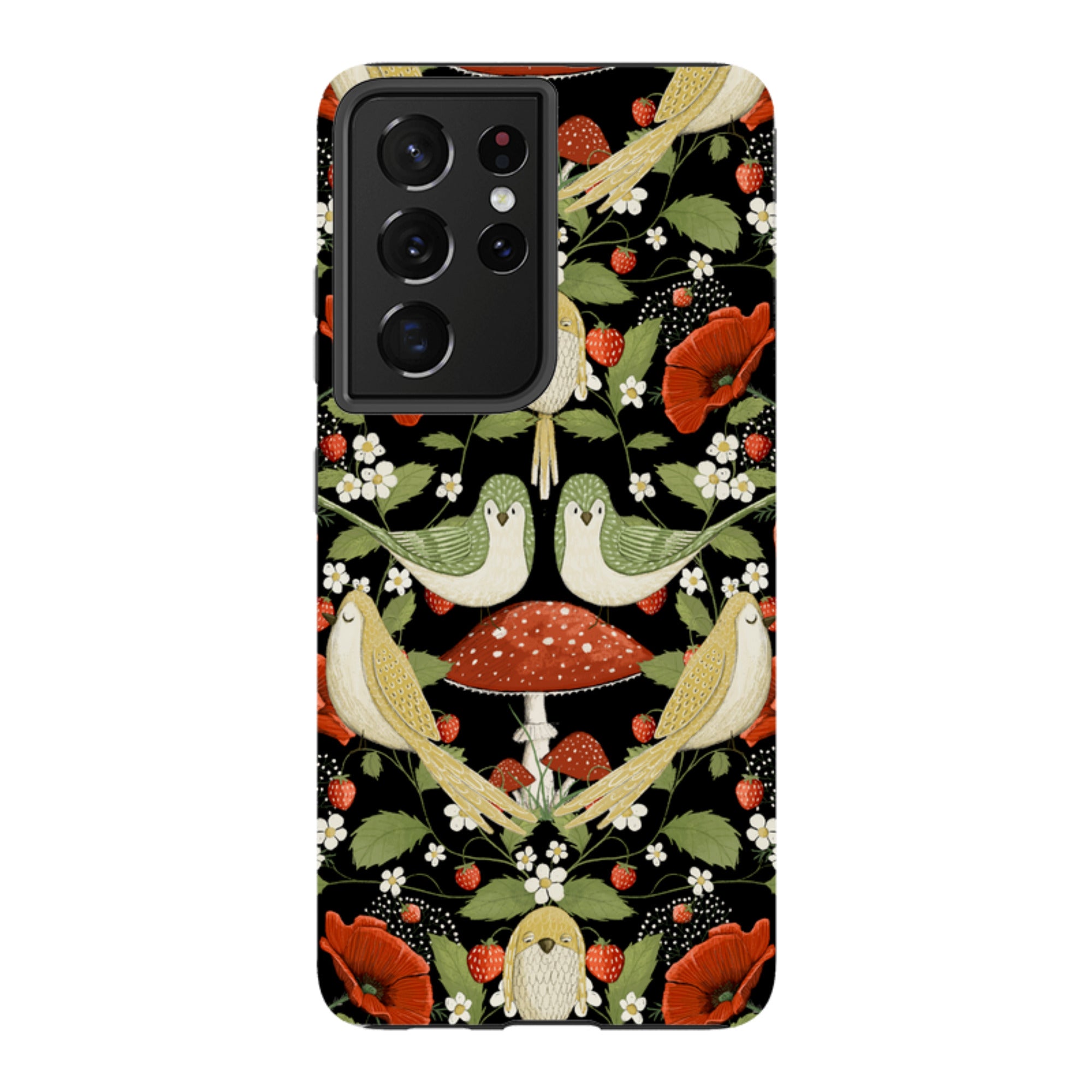 Samsung Tough  Case - Red Poppies By Maja Lindberg
