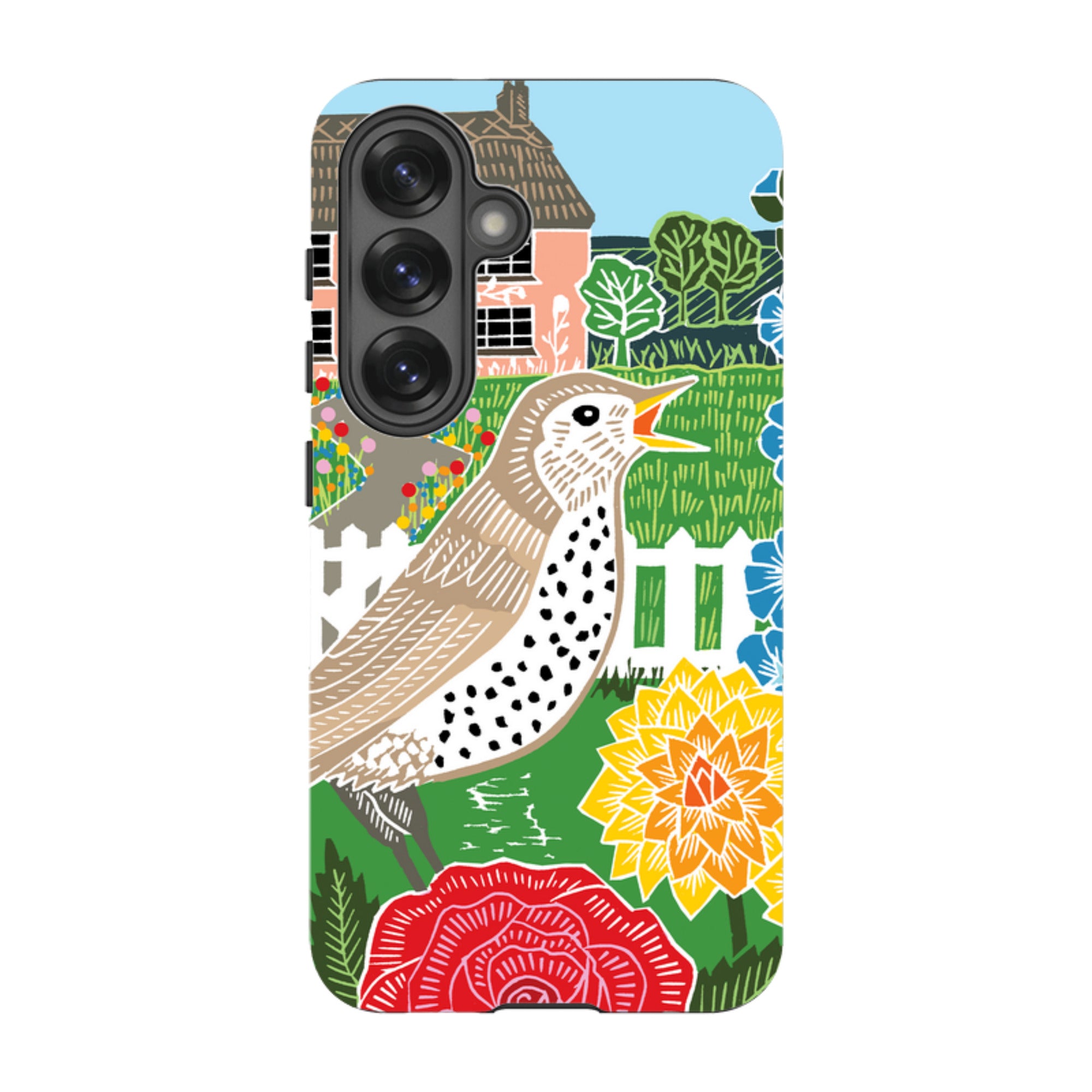 Samsung Tough Case - Cottage Garden By Kate Heiss