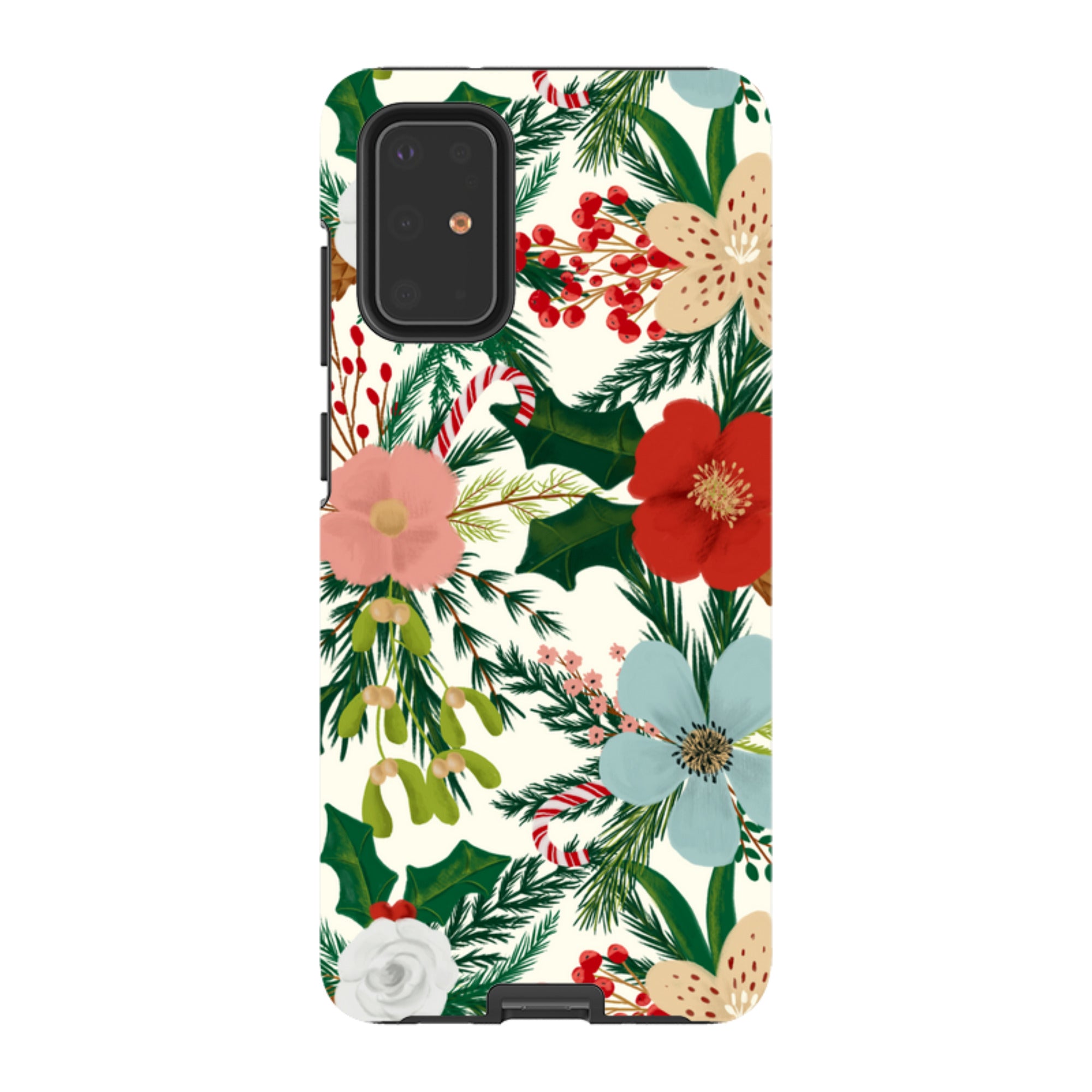 Samsung Tough Case - Christmas Florals By Abby Jacobs