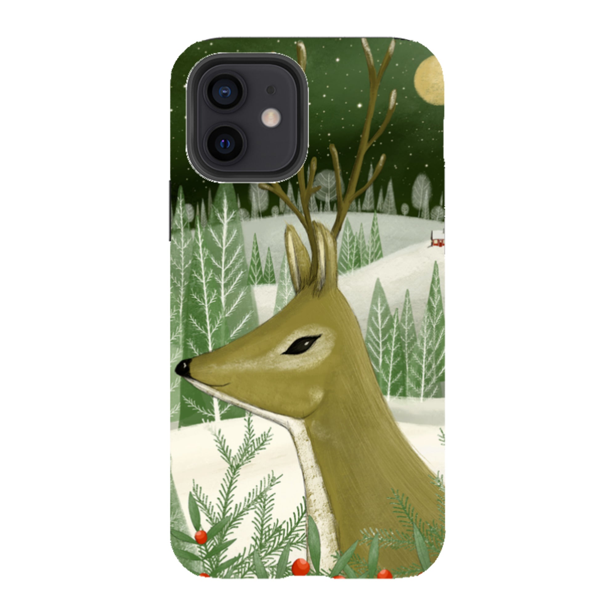 iPhone Tough Case - Reindeer By Maja Lindberg