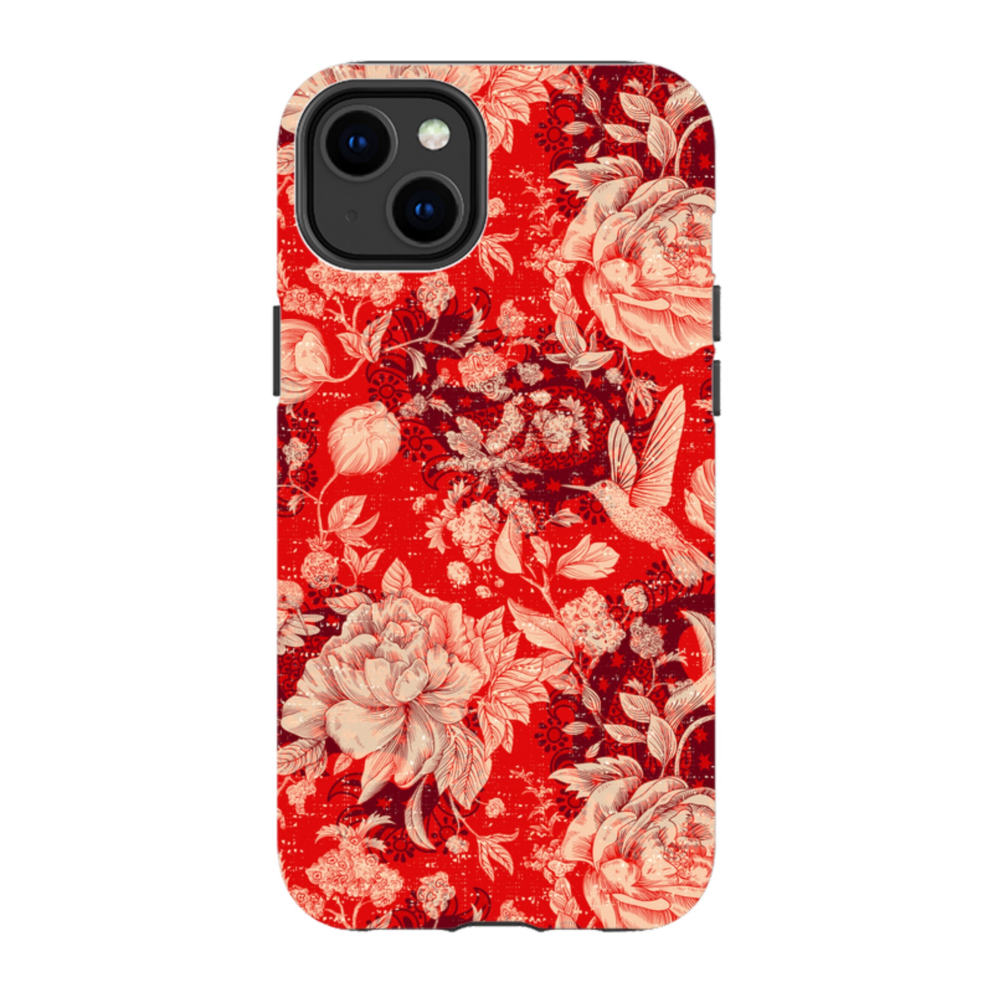 iPhone MagSafe Tough Case -  Red Peonies