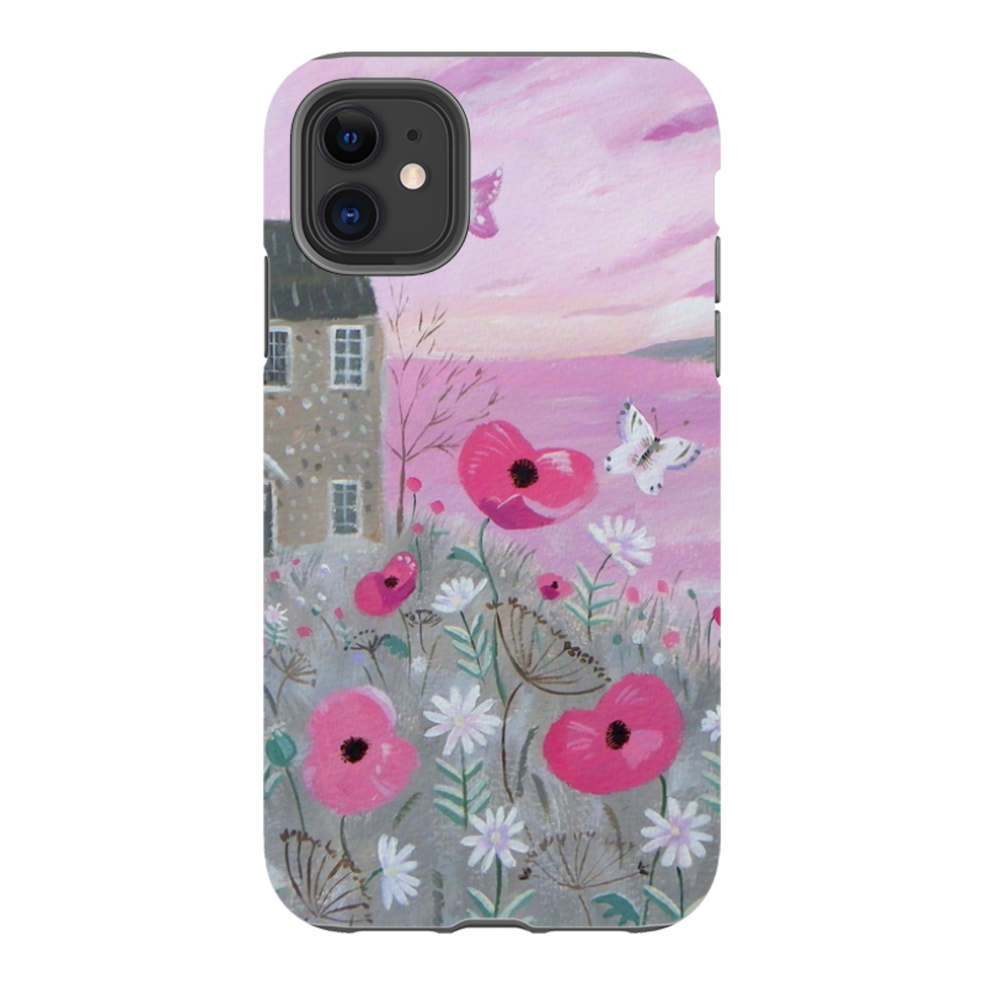 iPhone Tough Case - Seaside Flowers By Mary Stubberfield