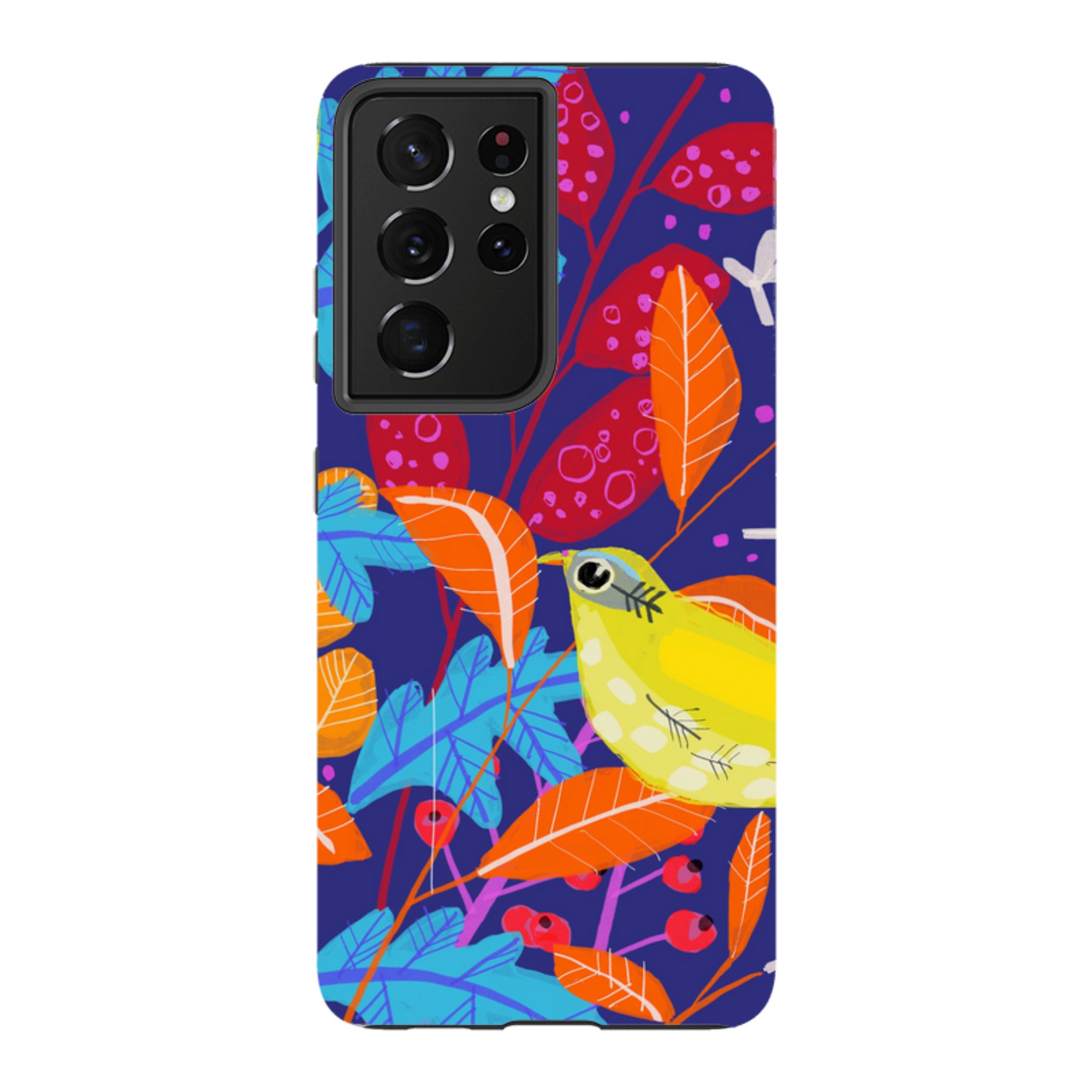 Samsung Tough Case - Yellow Bird By Claire West