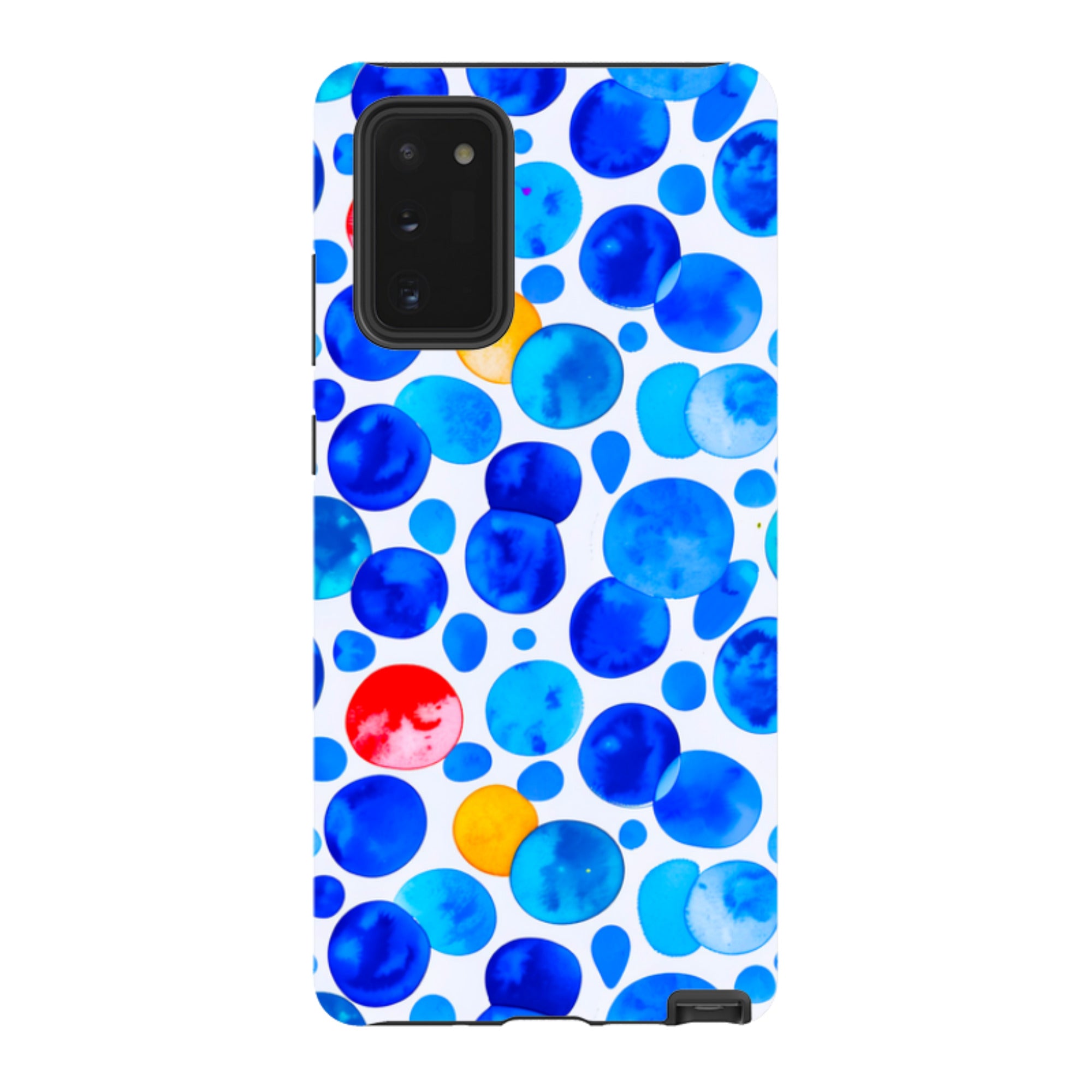 Samsung Tough  Case - Blue Moon Polka