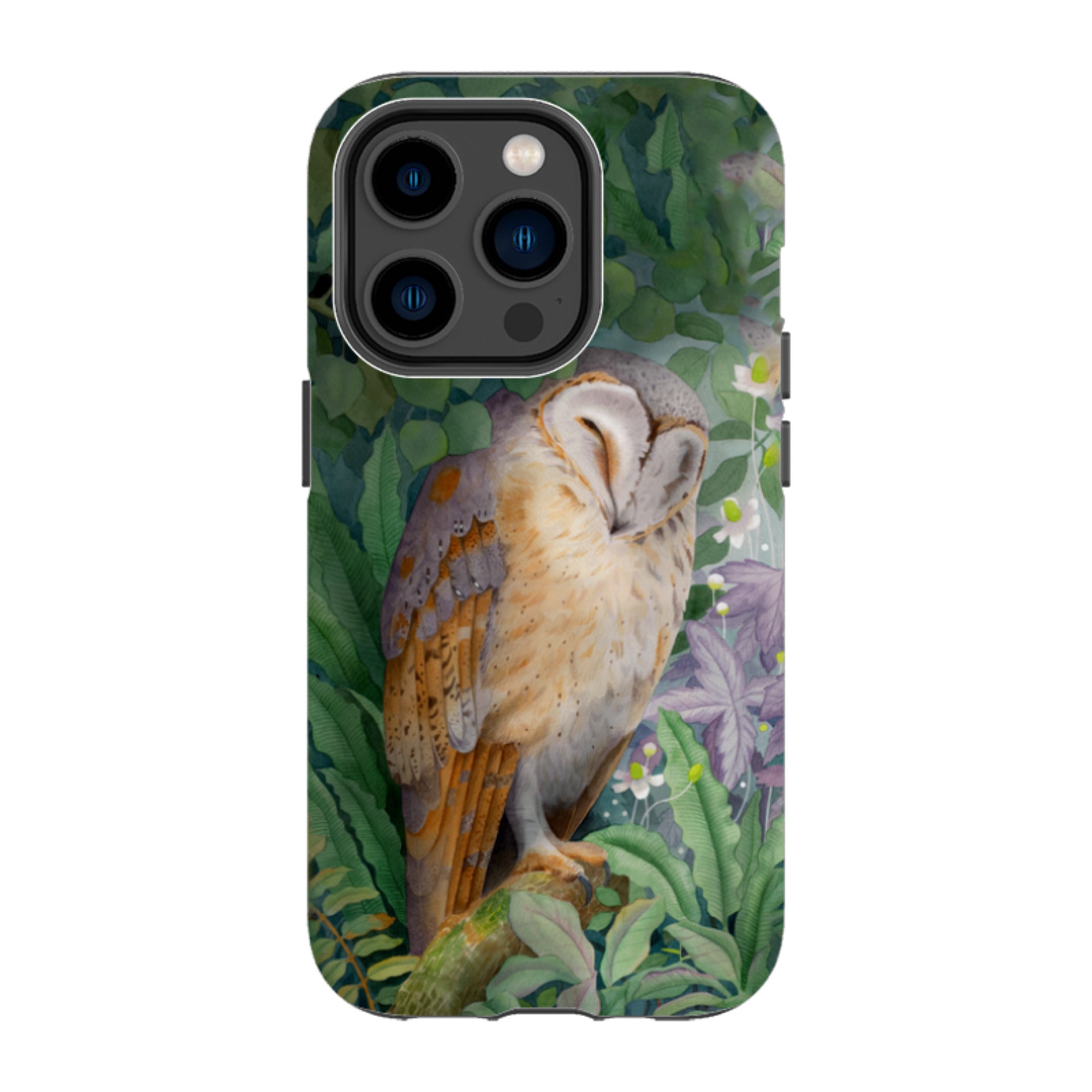 iPhone MagSafe Tough Case - Sleepy Owl By Bex Parkin