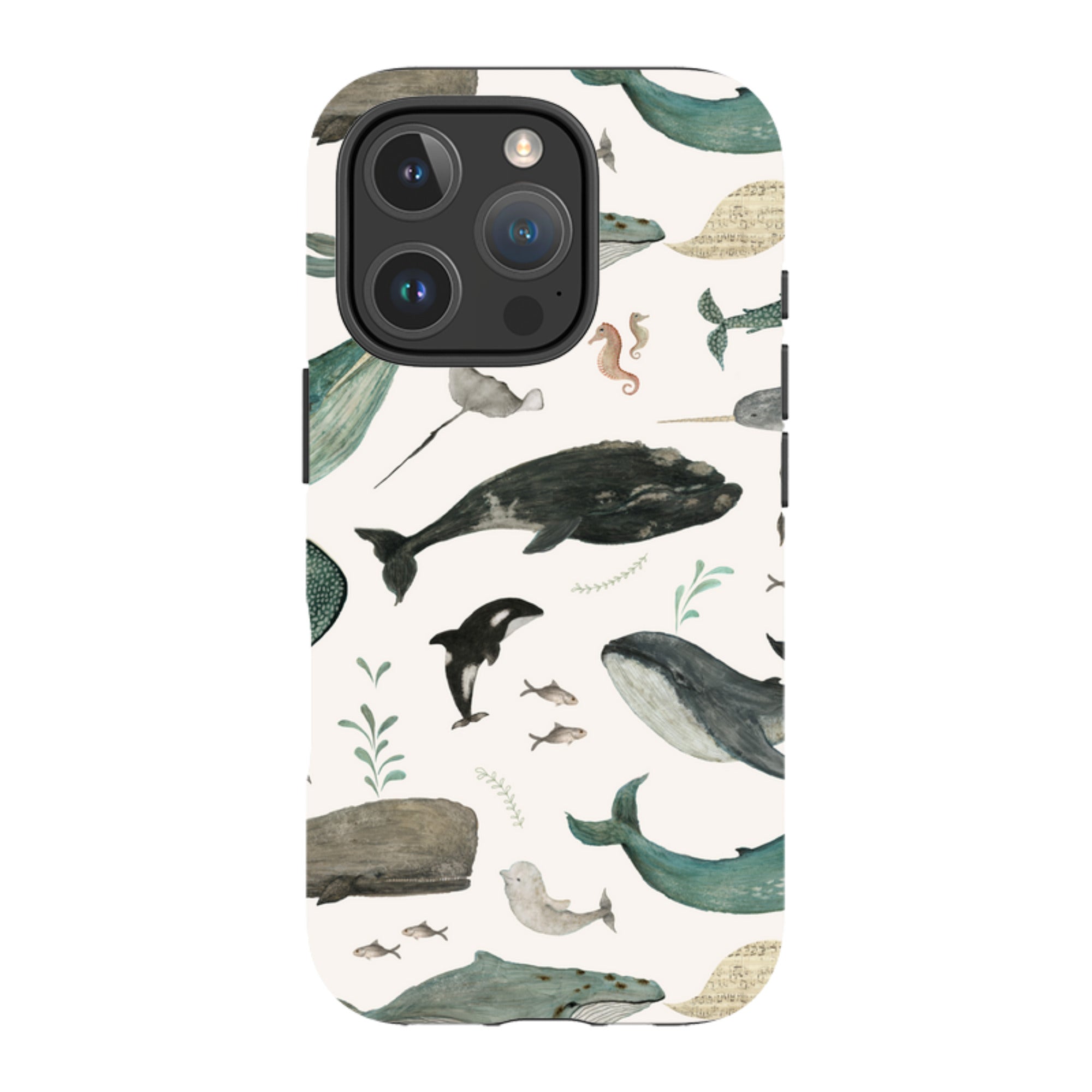 iPhone Tough Case - Whale Song By Katherine Quinn
