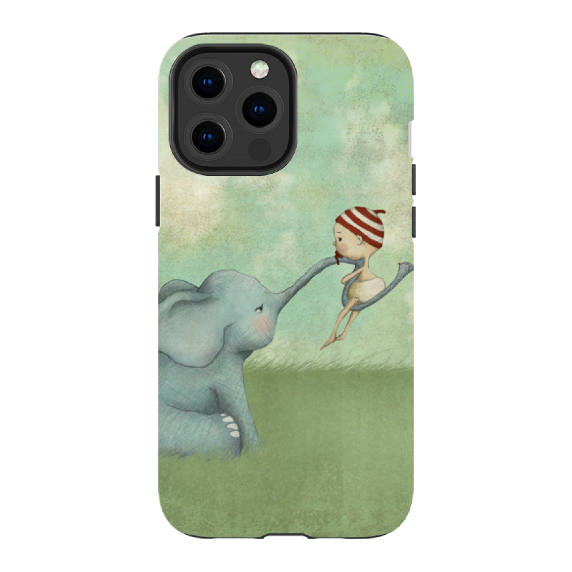 iPhone MagSafe Tough Case - Elephant Baby By Maja Lindberg