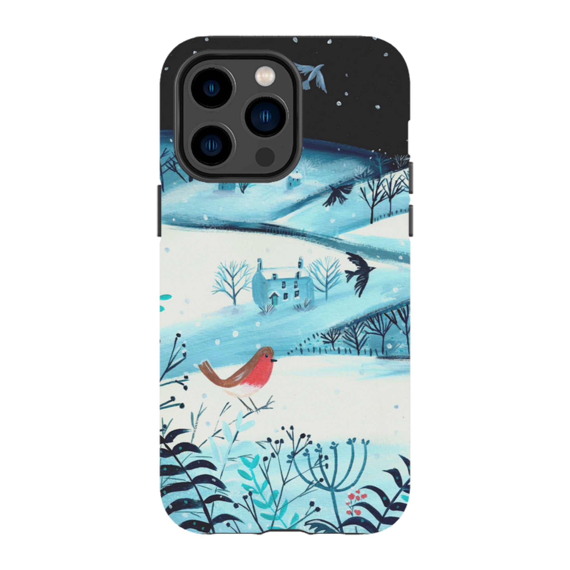 iPhone Tough Case - Winterscape-1 By Mary Stubberfield