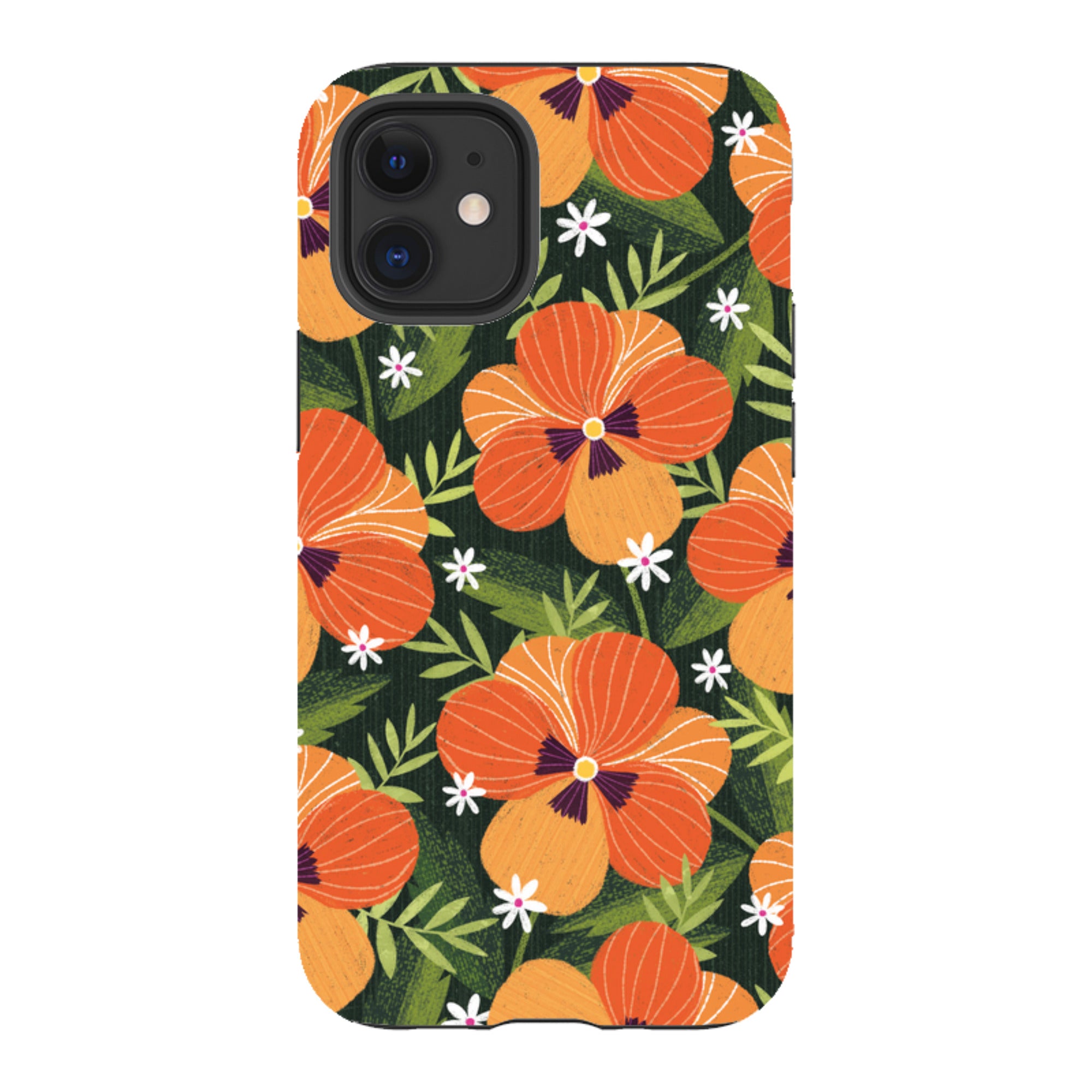 iPhone Tough Case - Pensees II By Ali Brookes