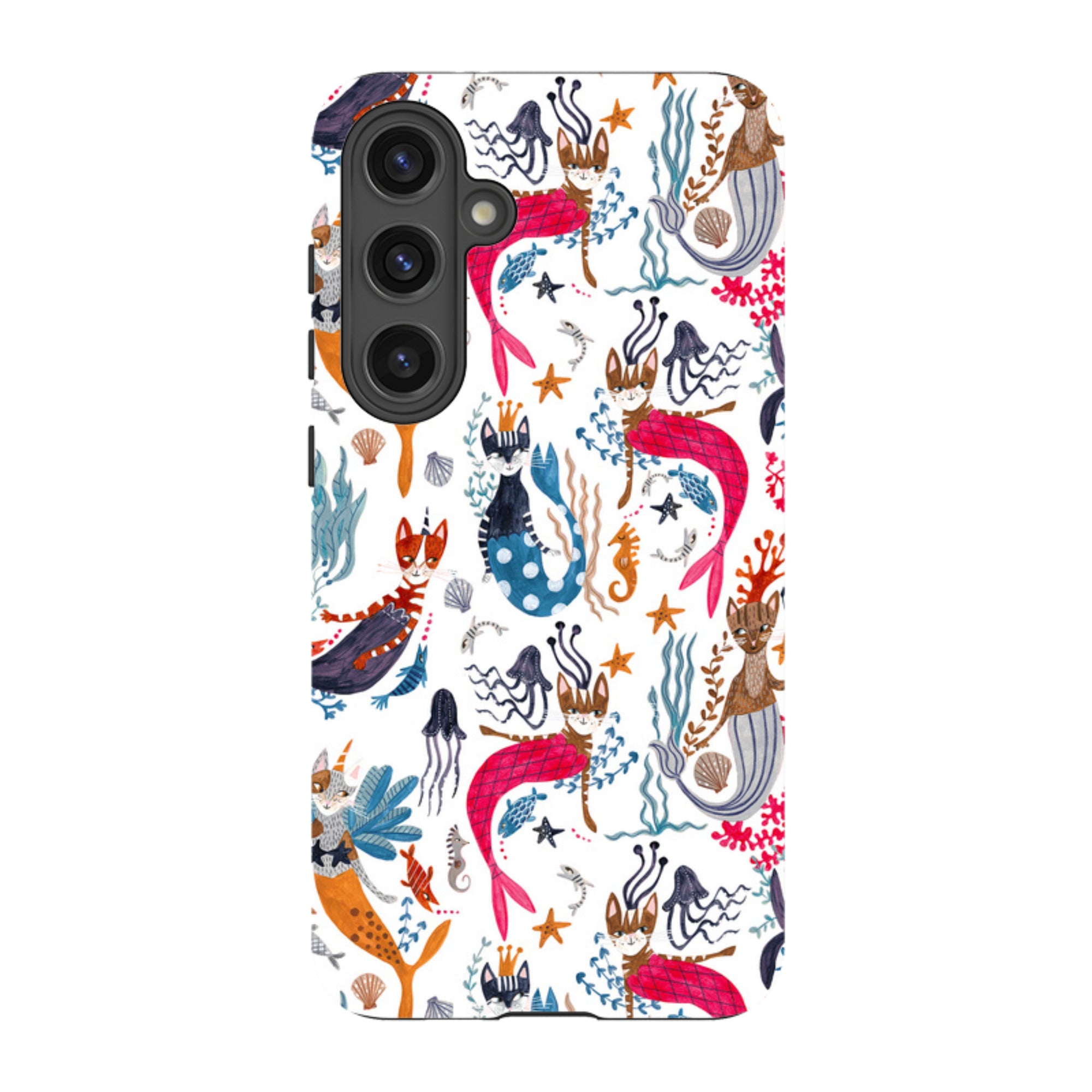 Samsung Tough Case - Cat-Fish By Caroline Bonne Muller
