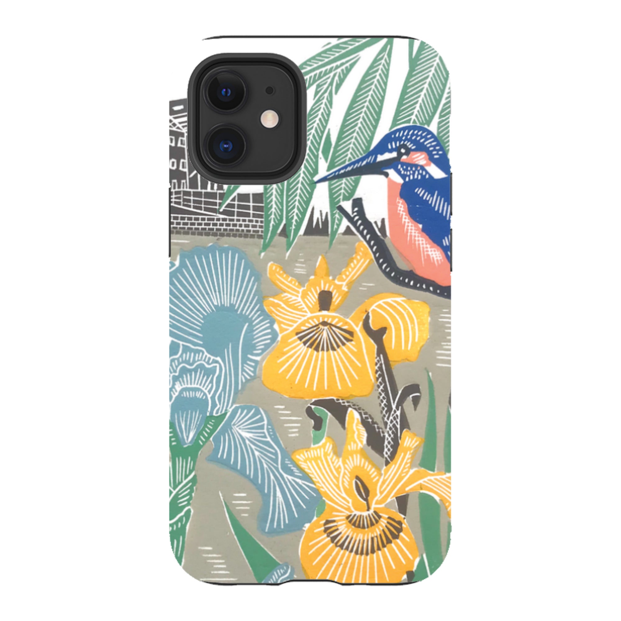 iPhone Tough Case - Kingfisher At The Mill By Kate Heiss