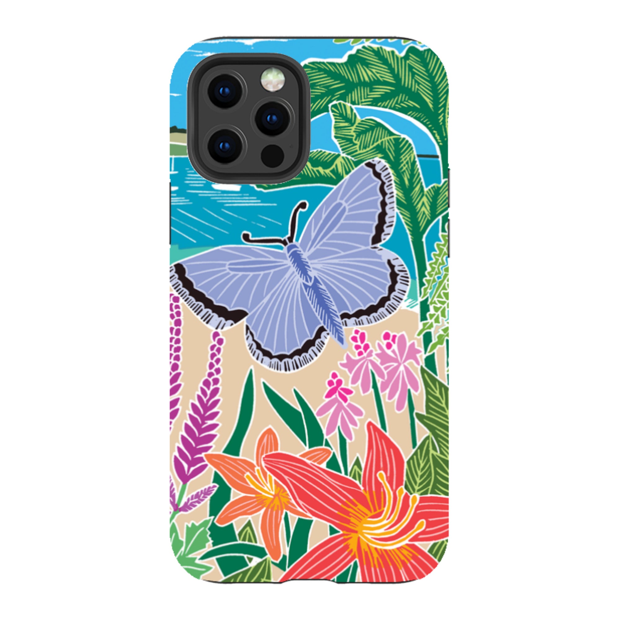 iPhone Tough Case - Trebah Garden By Kate Heiss