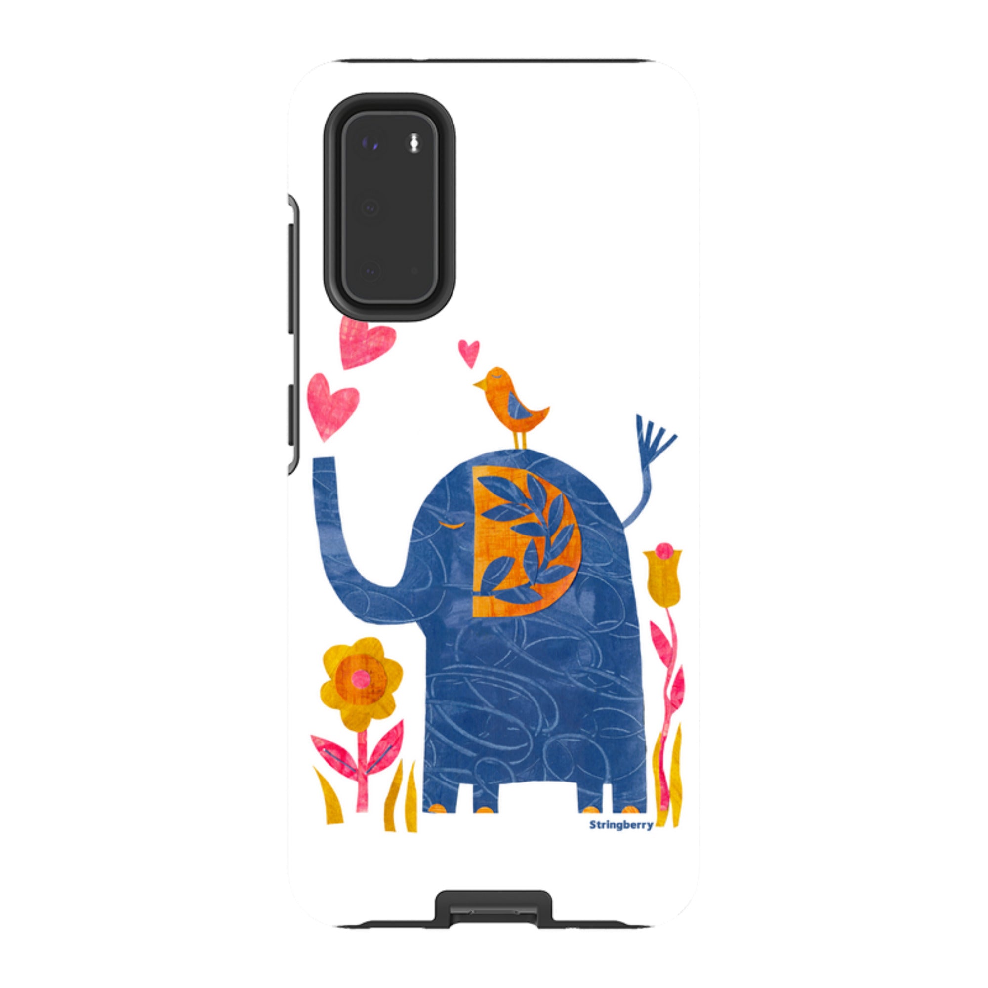Samsung Tough Case - Elephant In Love By Tracey English