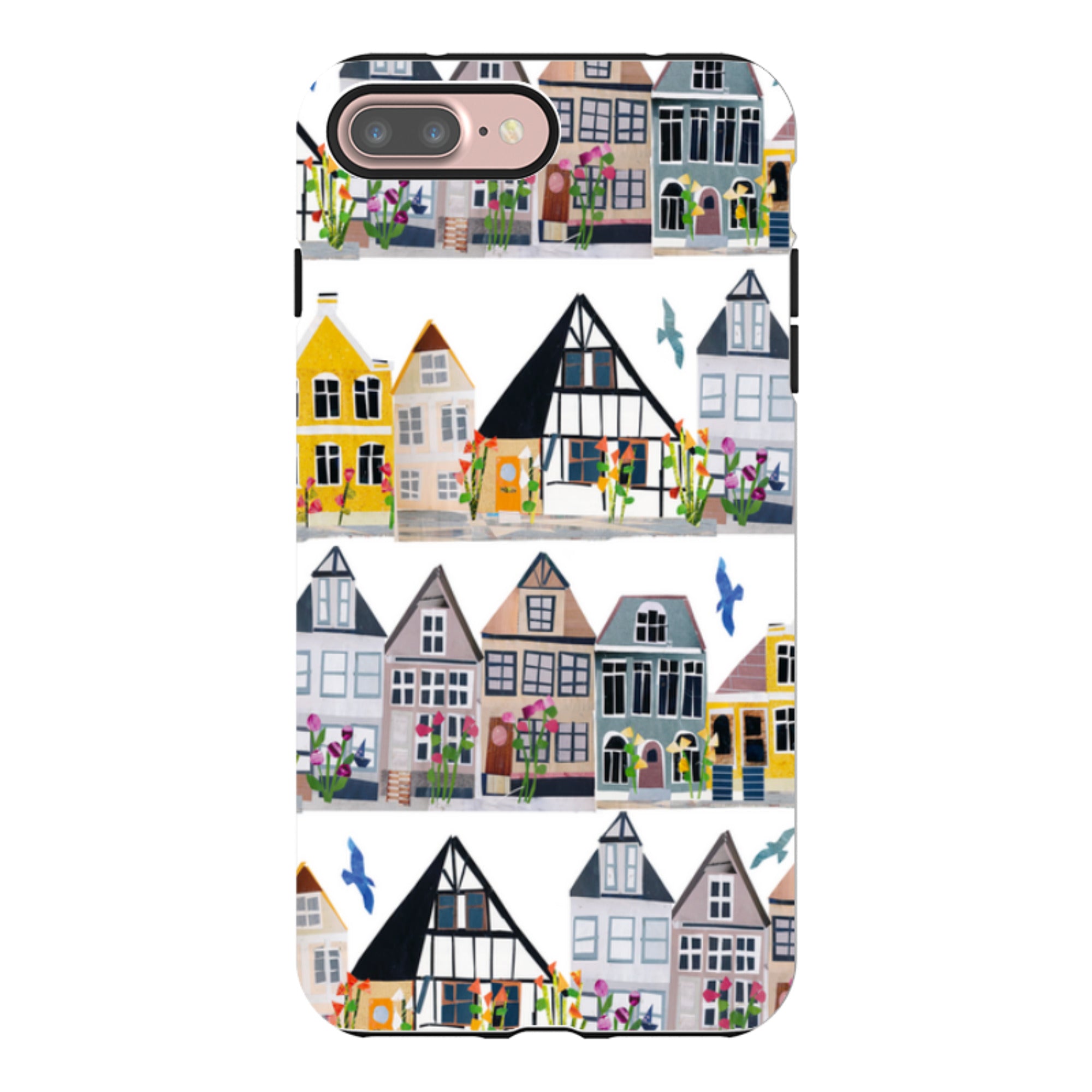 iPhone Tough Case - Danish Houses By Tracey English