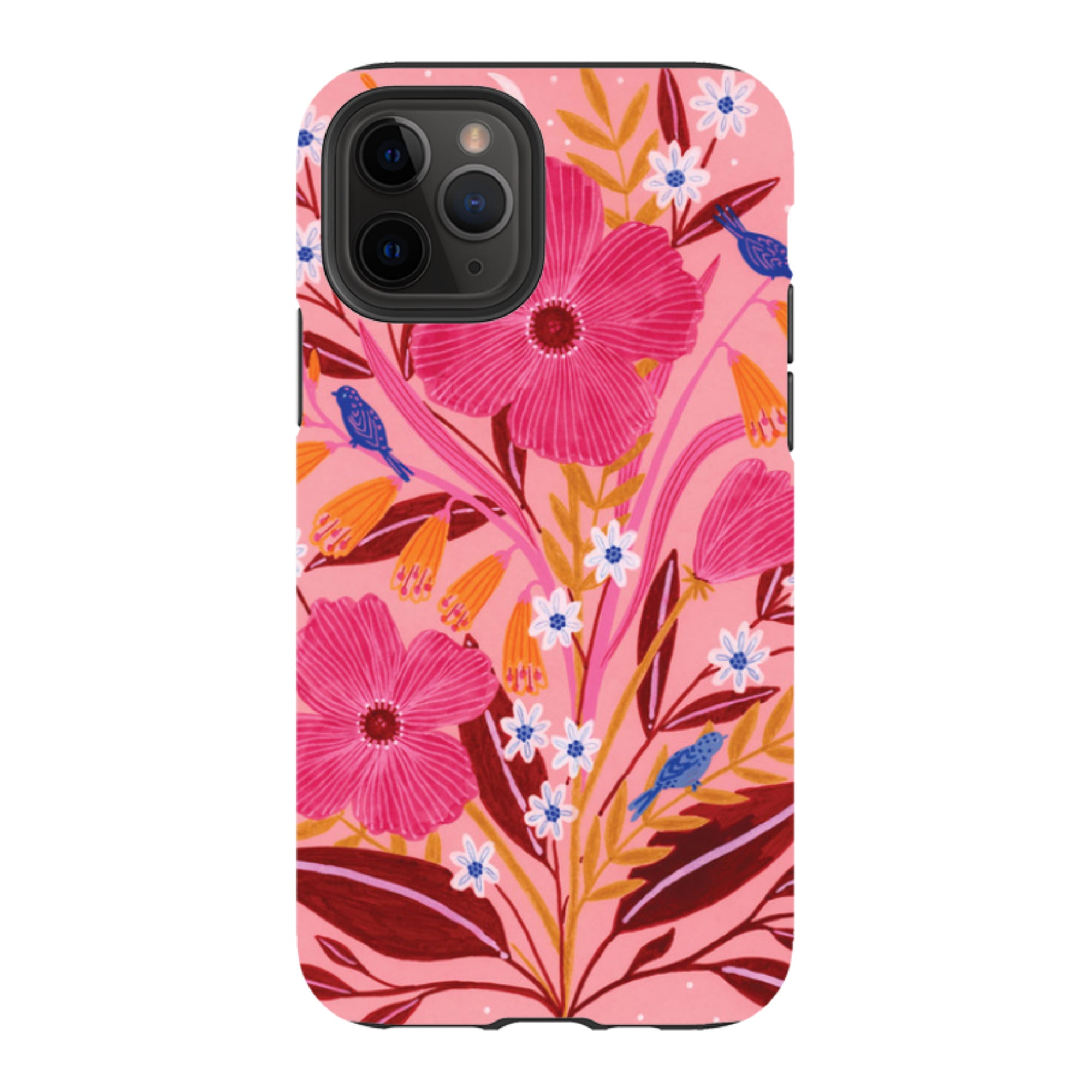 iPhone Tough Case - Flowers By Lee Foster Wilson