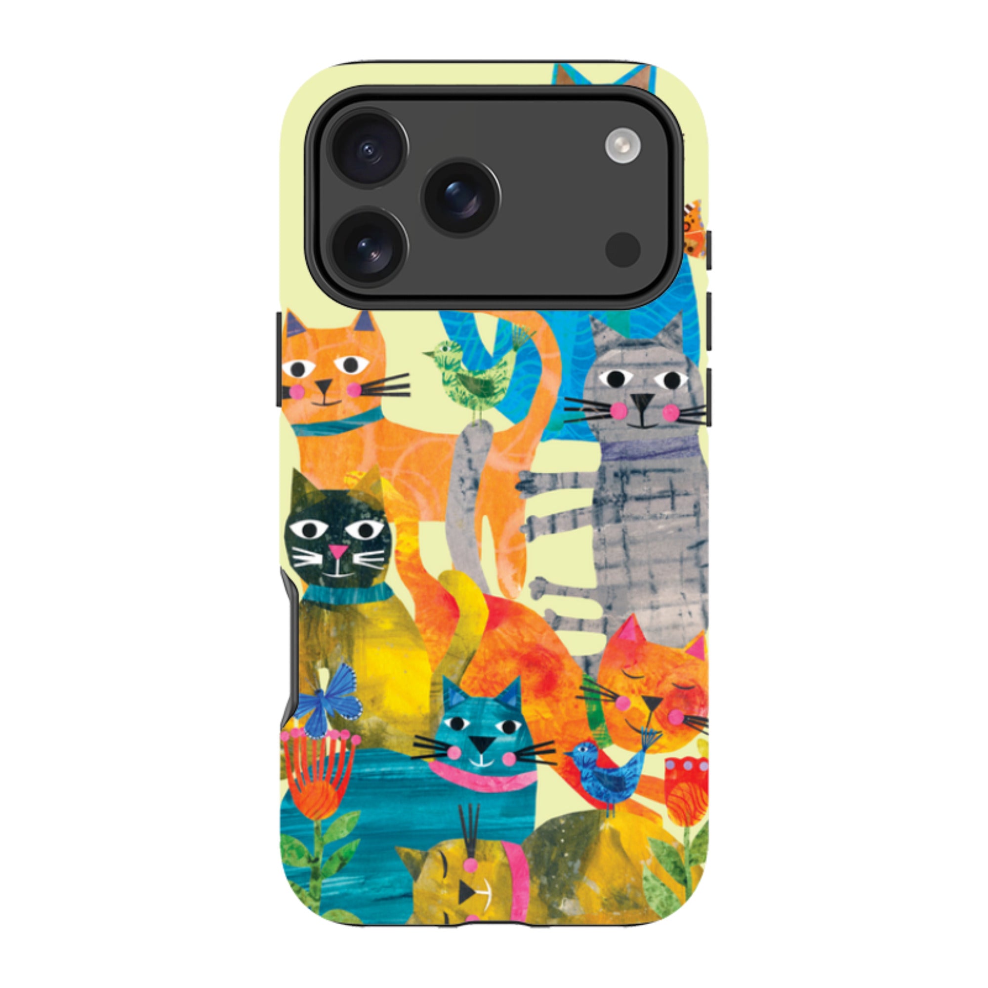 iPhone MagSafe Tough Case - Cat Party By Tracey English
