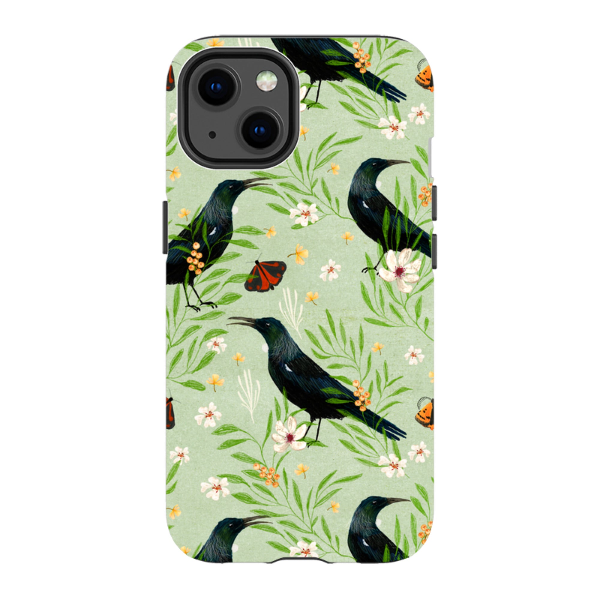 iPhone Tough Case - Tui Mint By Katherine Quinn