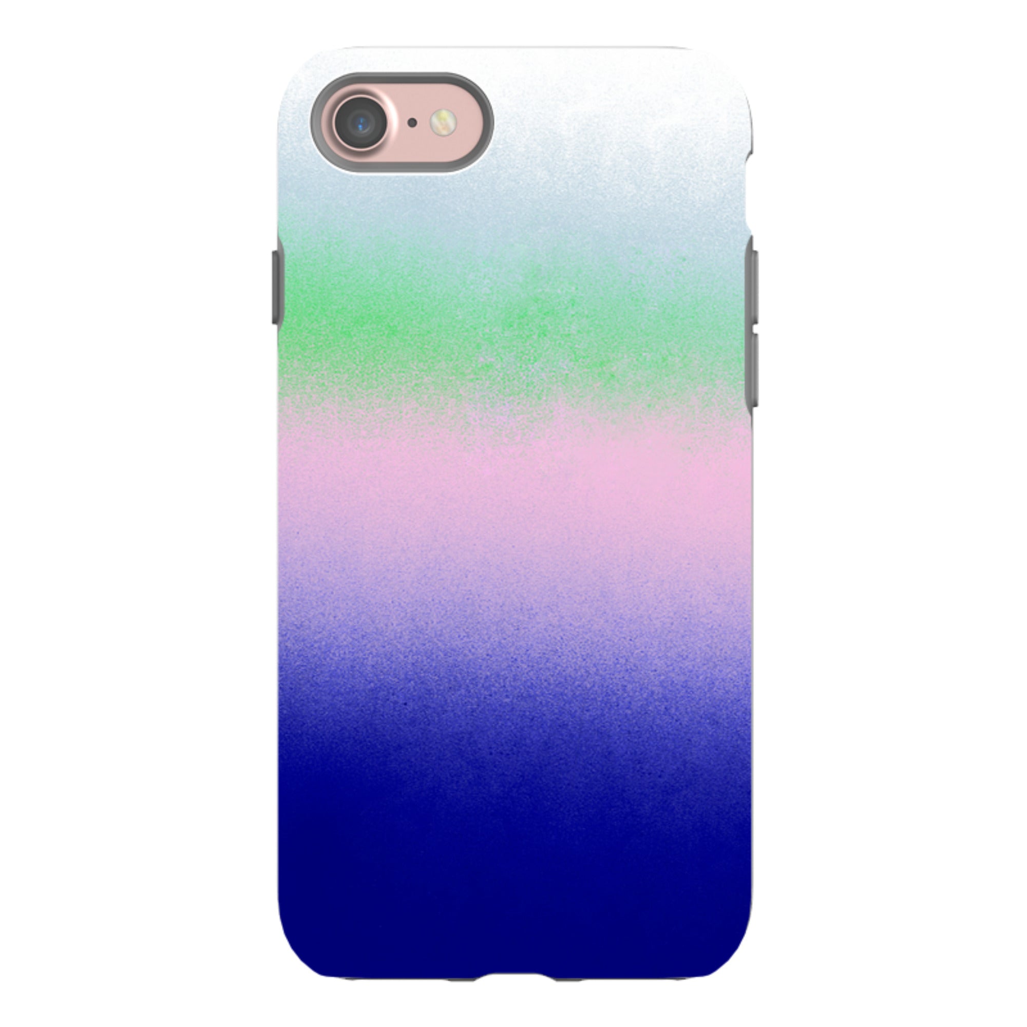 iPhone Tough Case - Rainbow Haze By Kitty Joseph
