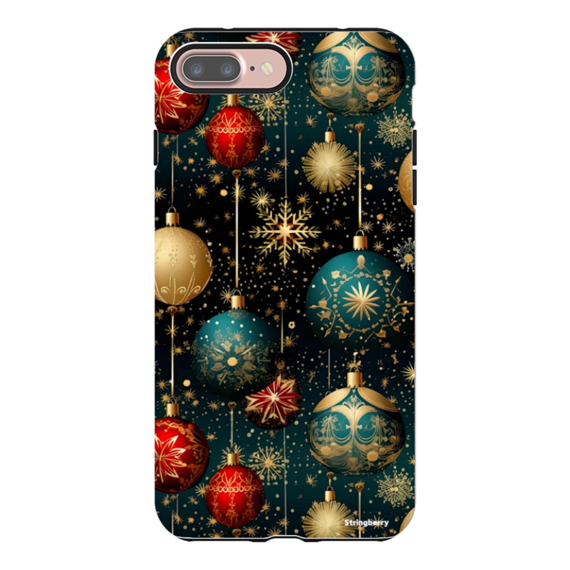 iPhone Tough Case - Christmas Baubles II